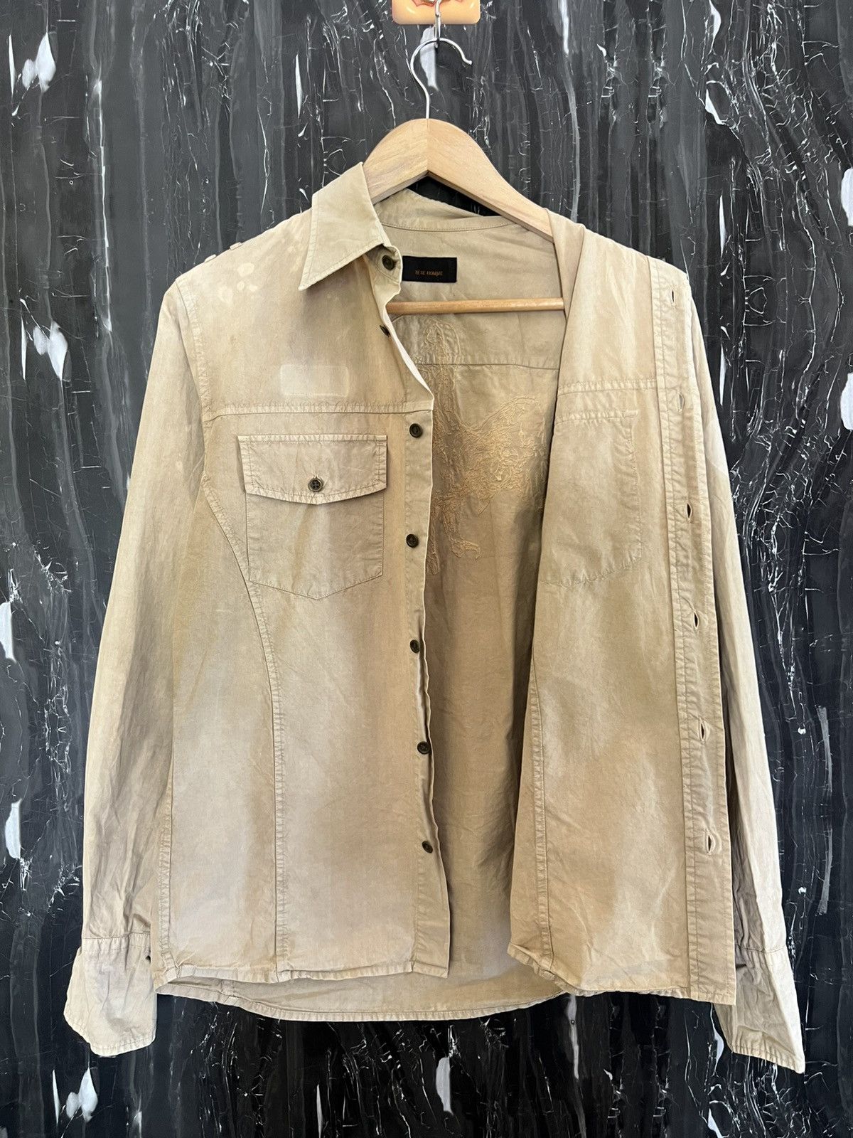 Tete Homme TETE HOMME SHIRT BUTTON UP Size US M / EU 48-50 / 2 - 5 Thumbnail