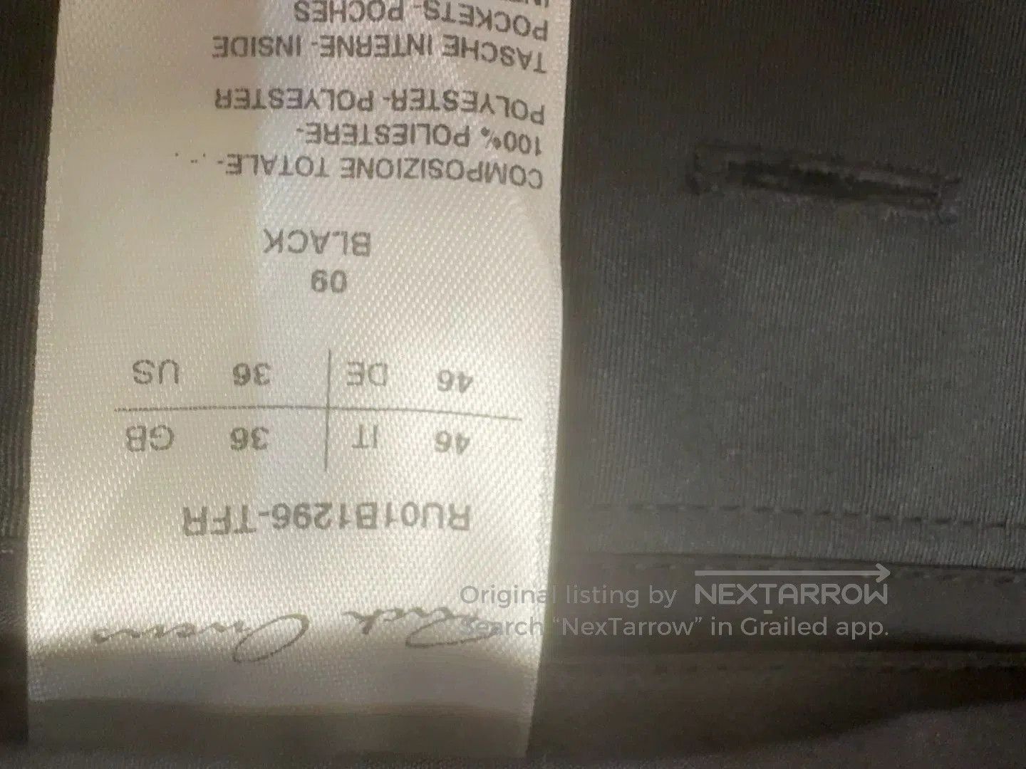 Rick Owens Rick Owens Short Sleeve Jacket. Size US S / EU 44-46 / 1 - 8 Thumbnail