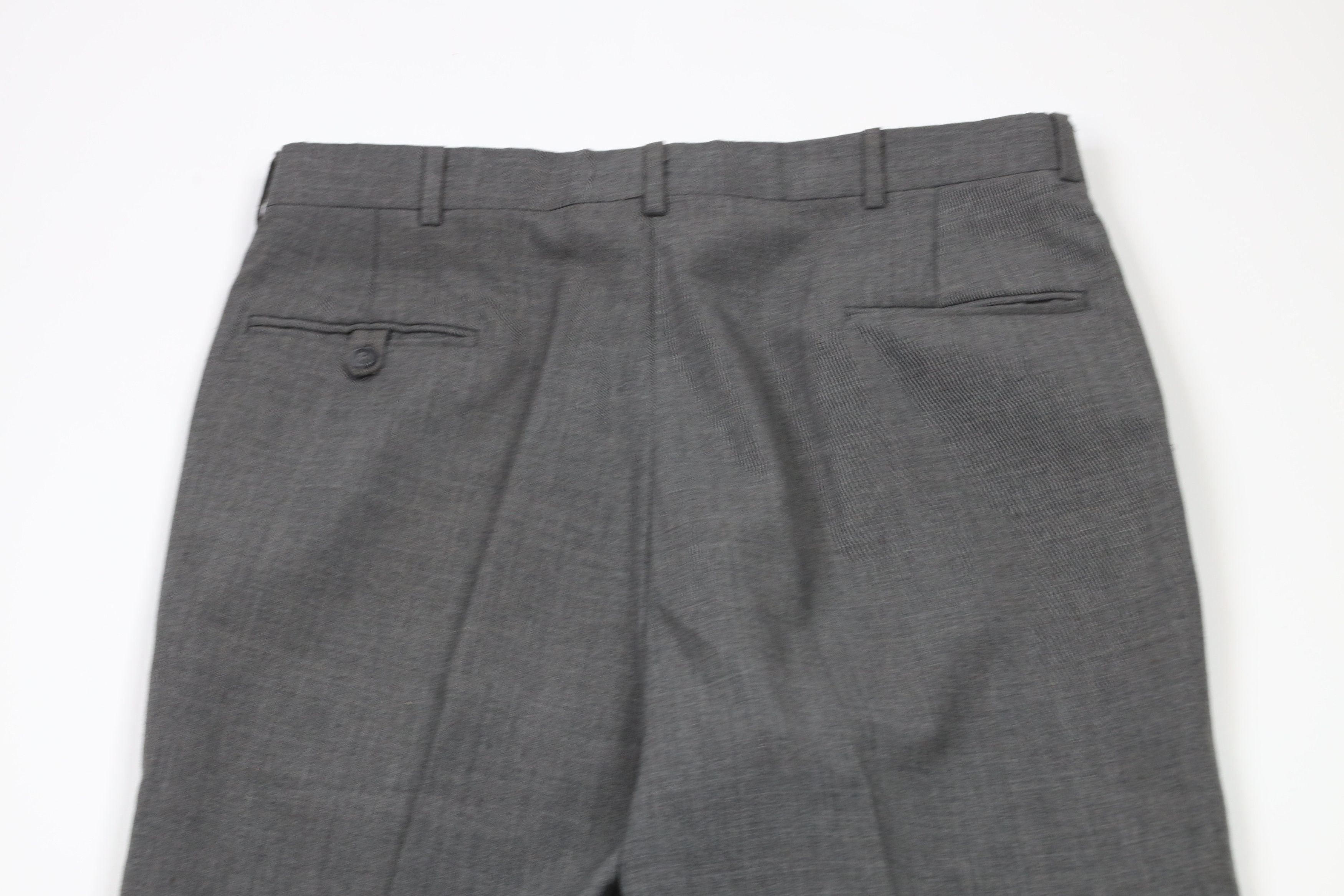 Vintage Vintage 70s Streetwear Flared Wide Leg Chino Pants Gray USA Size US 36 / EU 52 - 9 Thumbnail
