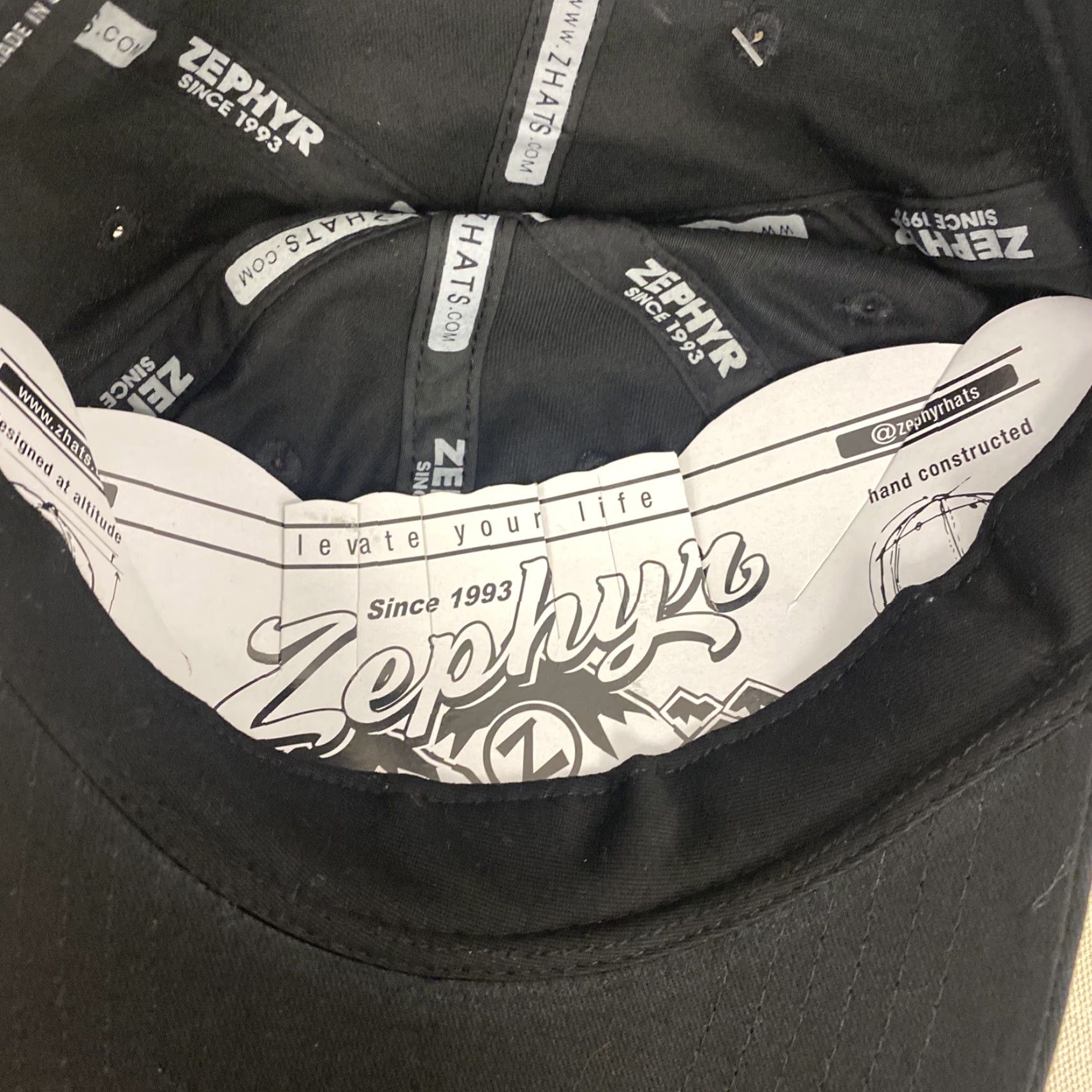 Zephyr Zephyr Scheels Colorado Authentic Hat NWT Adjustable /255 Men Baseball Cap Cotton Canvas Black Lightweight Sports Logo Casual Solid Size ONE SIZE - 7 Thumbnail