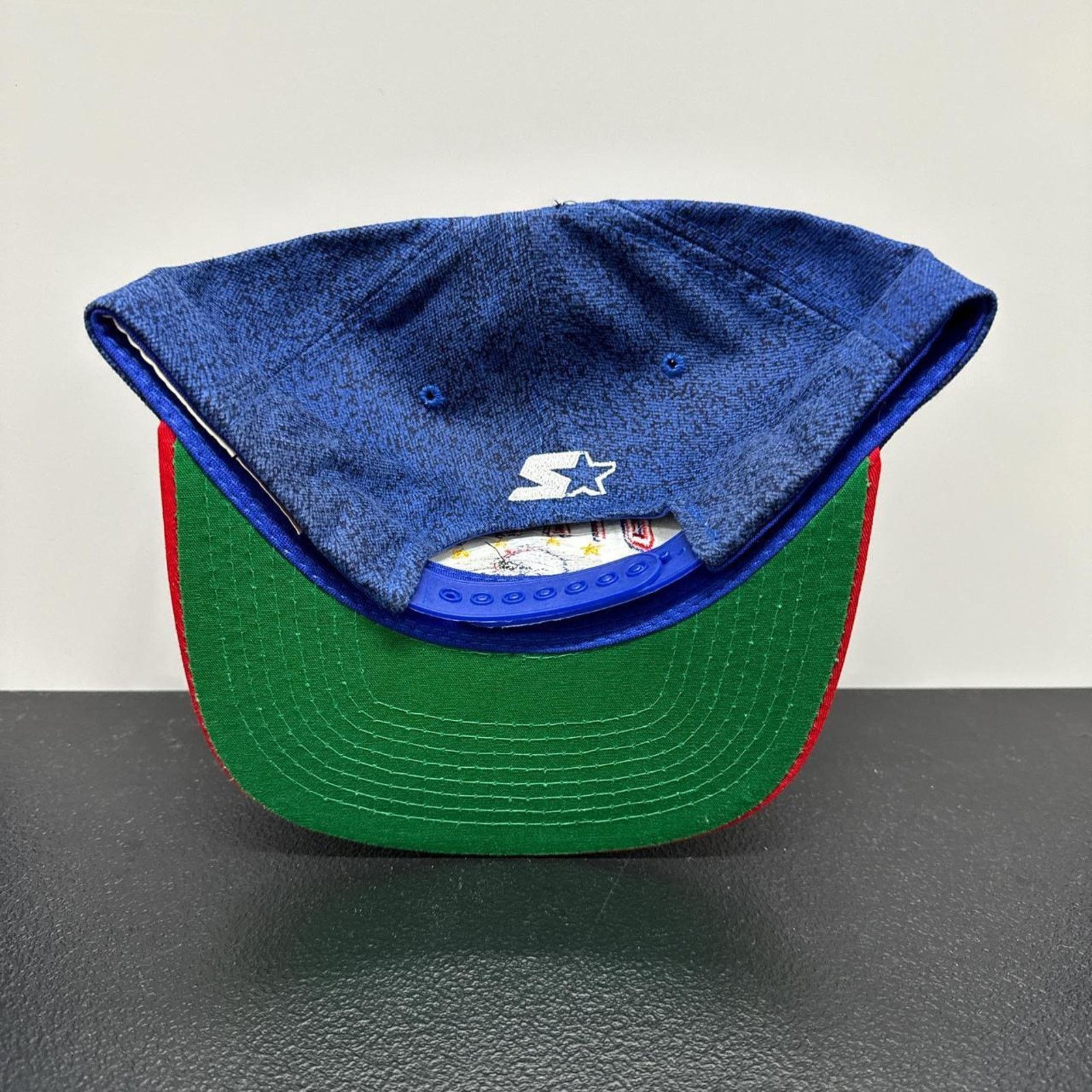 Starter × Vintage Starter New York Giants Vintage 90s NFL SnapBack Hat Size ONE SIZE - 3 Thumbnail