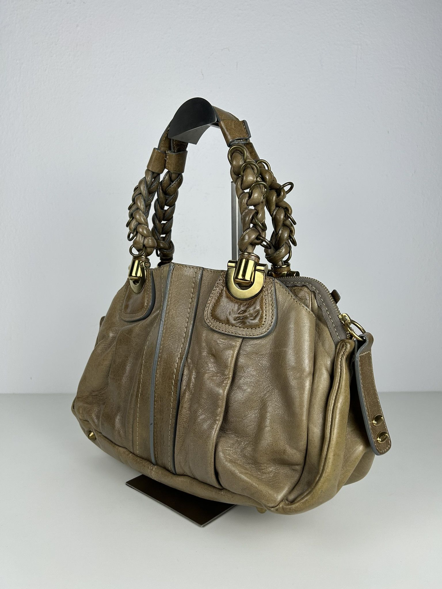 Chloe Vintage y2k chloe heloise leather handbag Size ONE SIZE - 6 Thumbnail