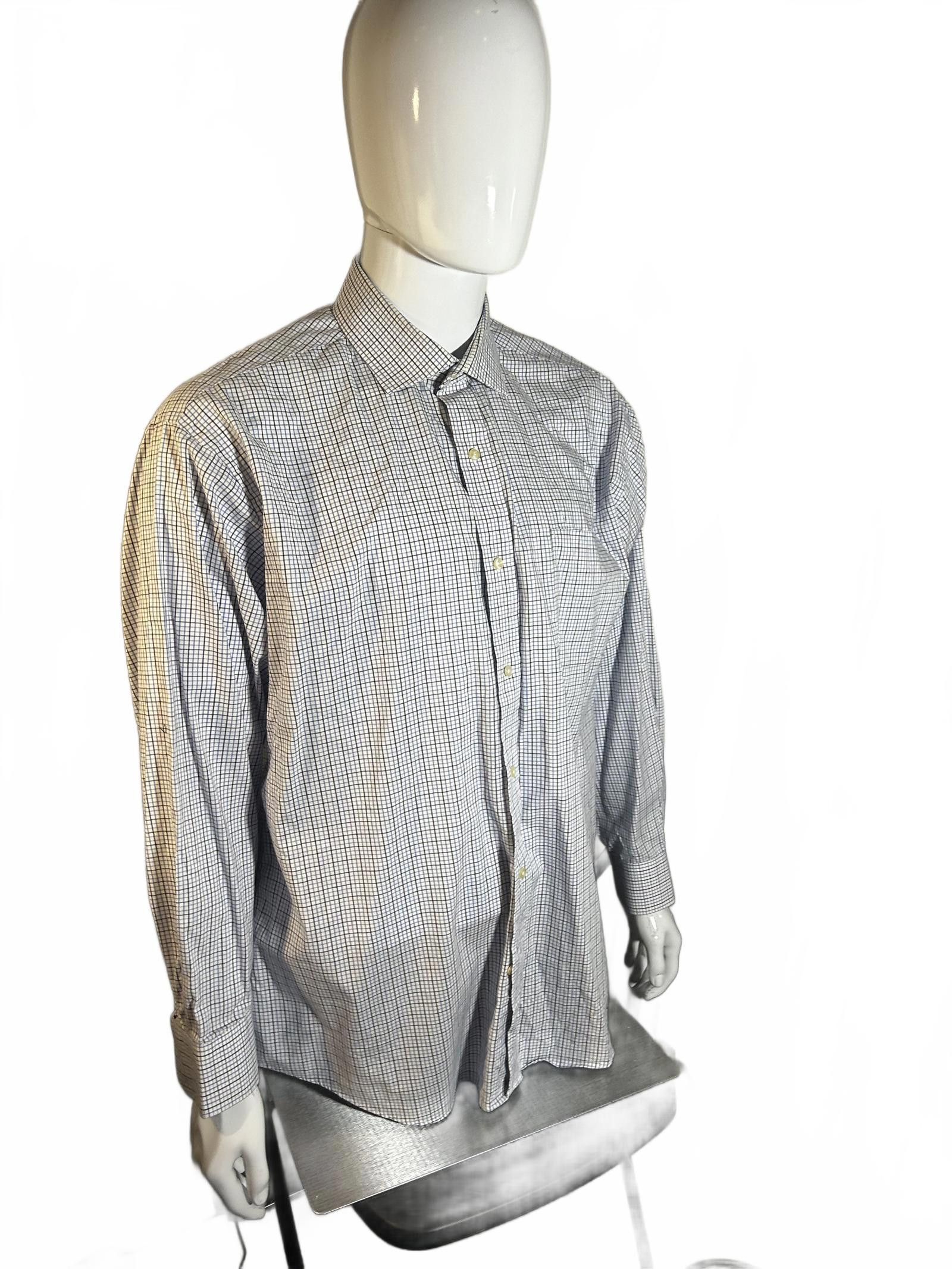 Tommy Hilfiger Tommy Hilfiger Men's Check Shirt - Regular Fit & Stretch Size US XL / EU 56 / 4 - 2 Thumbnail