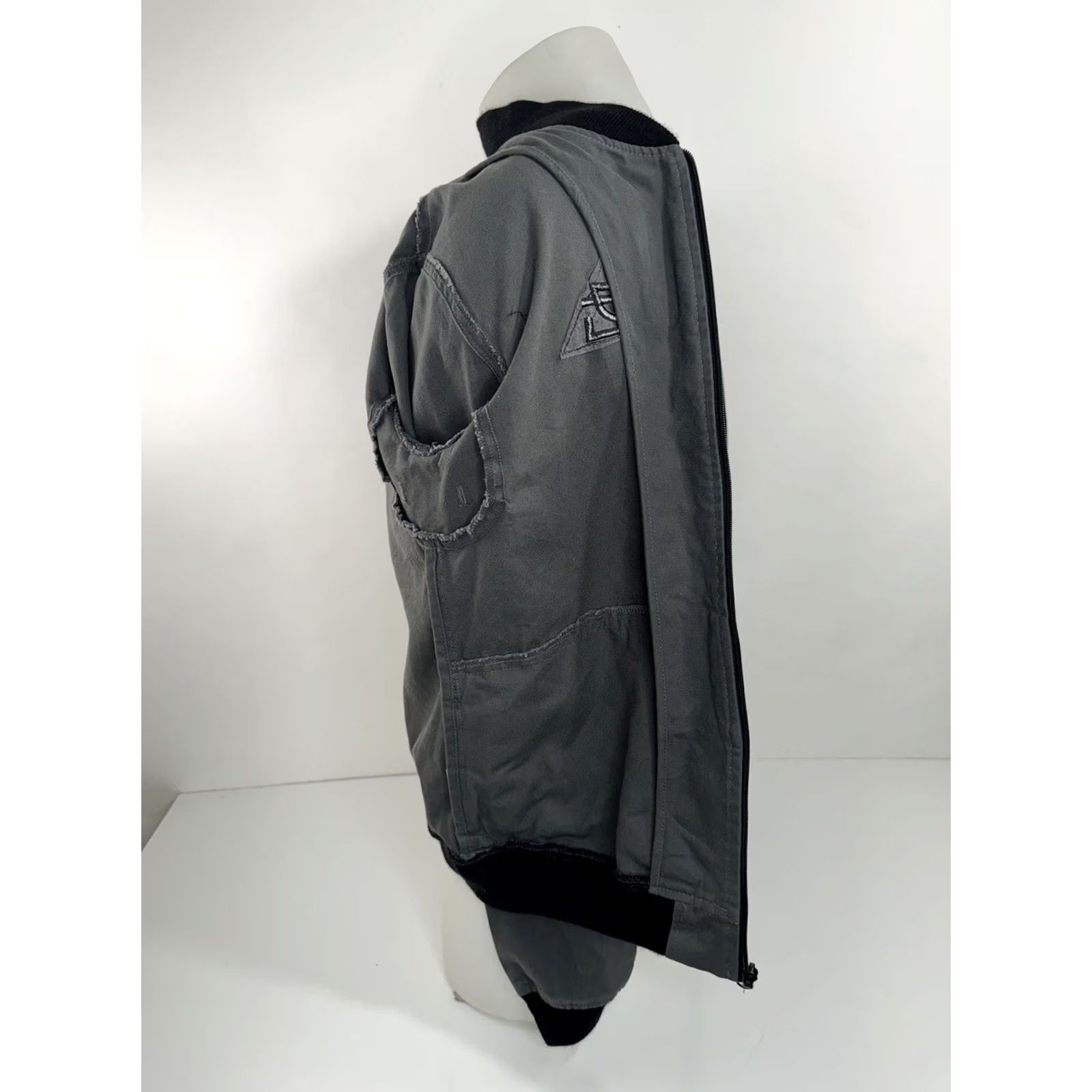 Endless ENDLESS AMMO Embroidered Mens Jacket S Adult Cotton Grayish Green Jacket Embroidered Endlessly Ammo Mens Jacket Size US S / EU 44-46 / 1 - 7 Thumbnail
