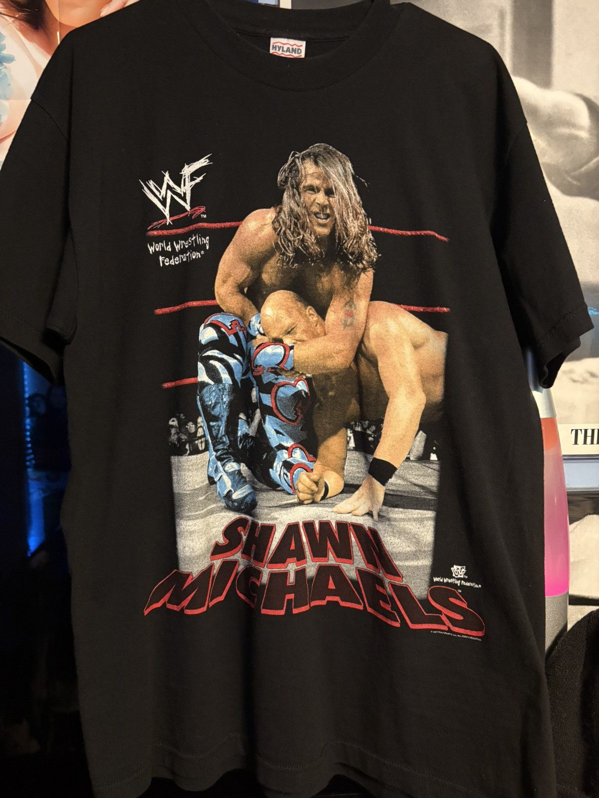 WWF Vintage WWF 1998 Shawn Michaels Stone Cold Steve Austin Tee Size US L / EU 52-54 / 3 - 1 Thumbnail