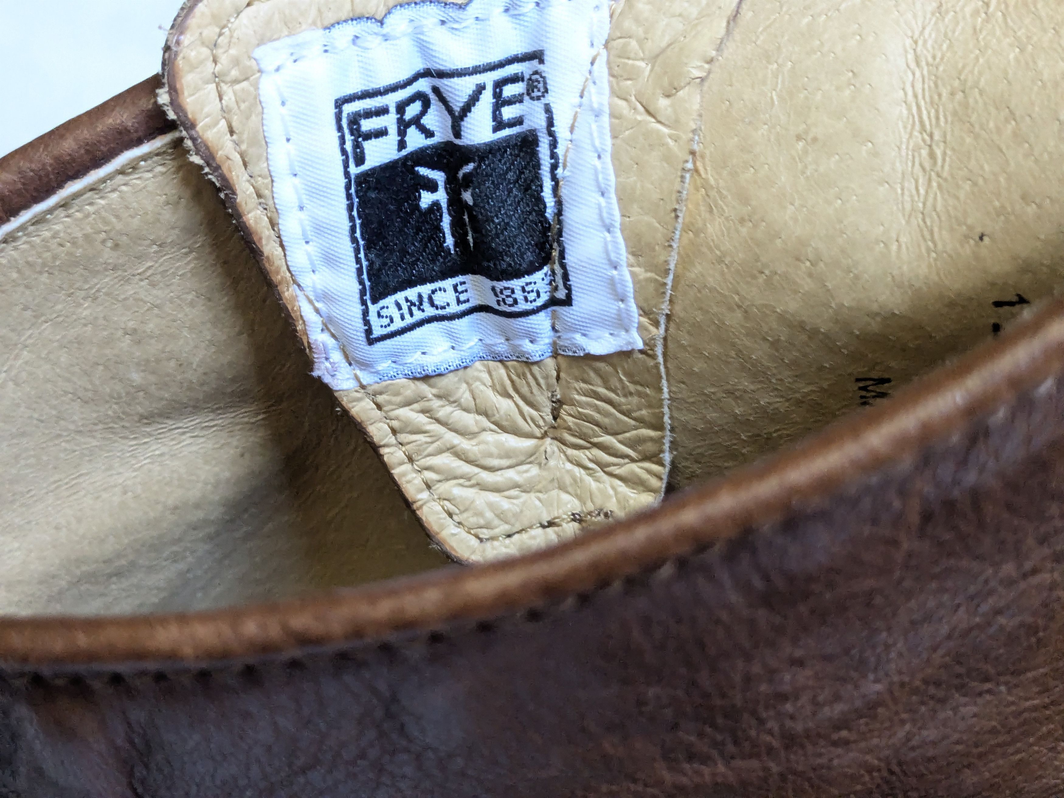Frye Frye Engineer Boots Brown 12 D Leather Buckle Strap Size US 12 / EU 45 - 6 Thumbnail