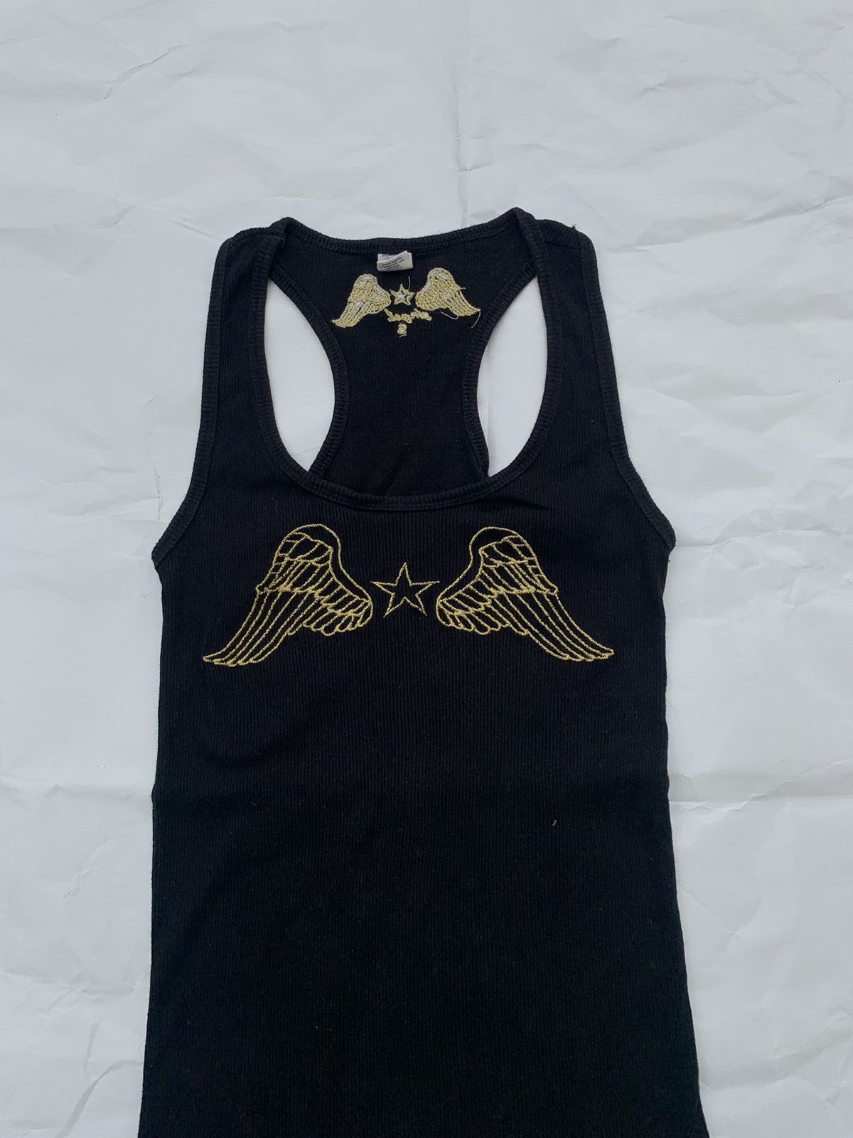 Japanese Brand ROCK&ROLL WINGS TANKTOP Size S / US 4 / IT 40 - 2 Thumbnail