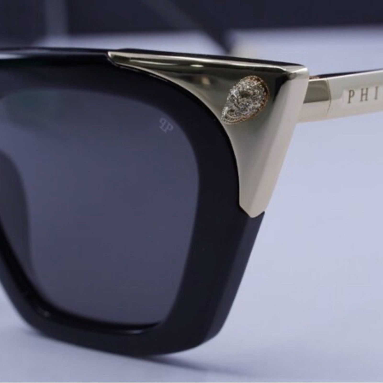 Philipp Plein New Philipp Plein Sunglasses SPP134S 0700 Authentic Size ONE SIZE - 9 Thumbnail
