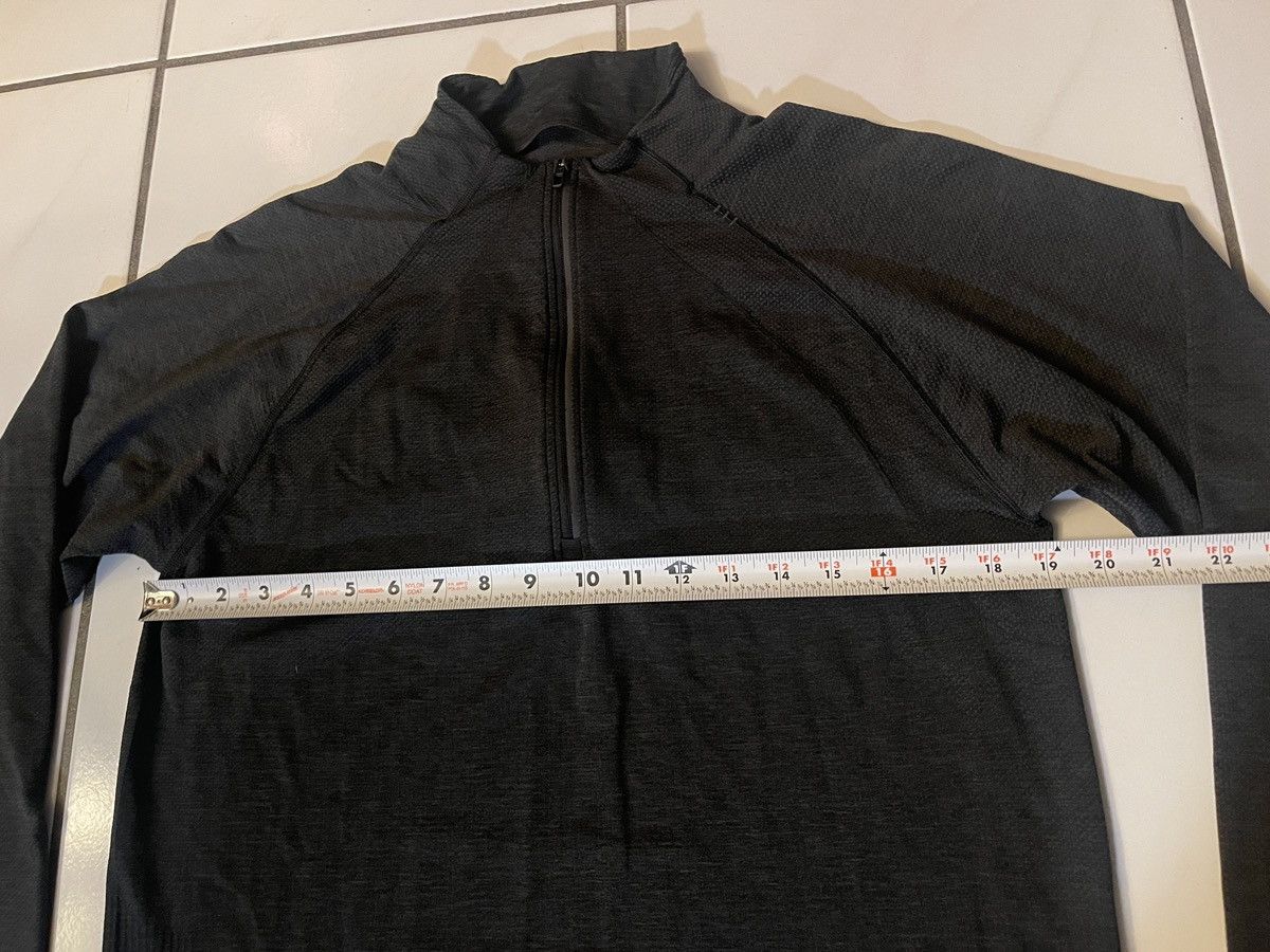 Lululemon Lululemon Quarter Zip Large Gray Metal Vent Tech Pullover Size US L / EU 52-54 / 3 - 4 Thumbnail