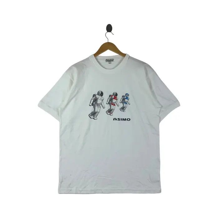 Vintage Vintage HONDA ASIMO ROBOT Humanoid Innovation Tee Shirt Size US M / EU 48-50 / 2 - 1 Thumbnail