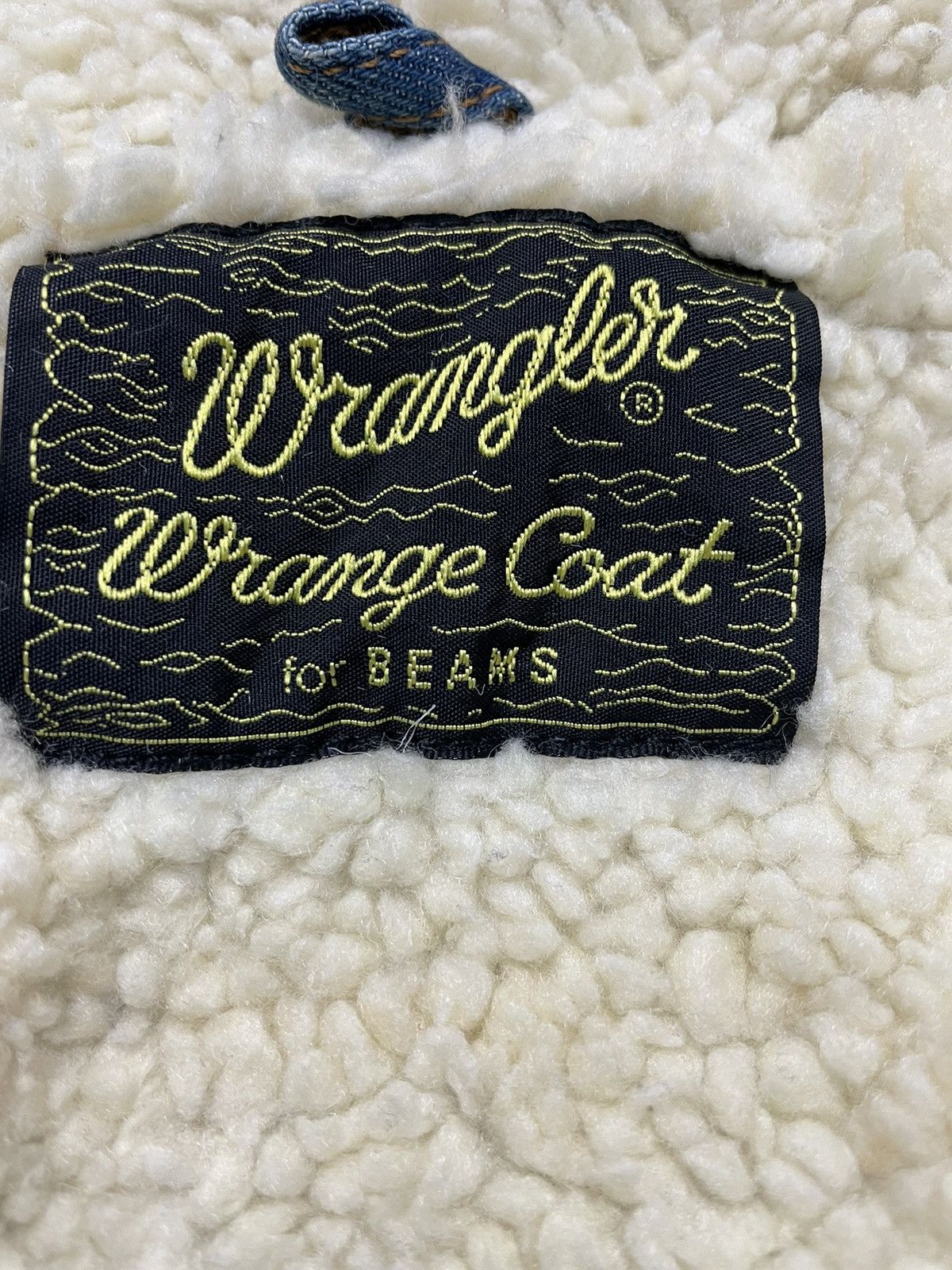 Japanese Brand Vintage Wrangler Japan Sherpa Denim Jacket Size US M / EU 48-50 / 2 - 8 Thumbnail