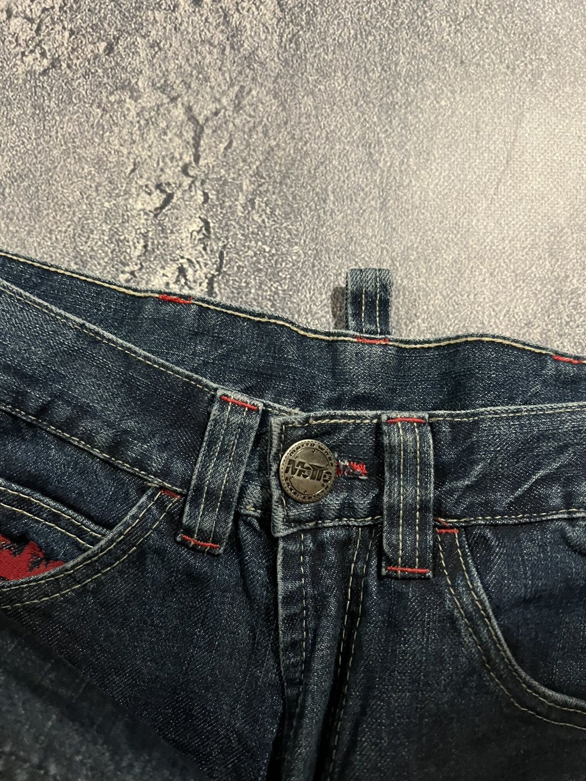 Vintage Fashion Gothic Y2K Jeans / Balenciaga Style / Avant Garde Size US 30 / EU 46 - 6 Thumbnail