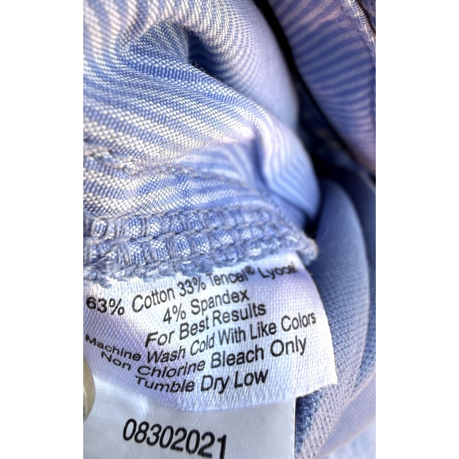 Peter Millar Peter Millar Crown Golf Shorts Blue Chino Stretch 38 Men Regular Tailored Flat Front Water Resistant Logo Easy Care Size US 38 / EU 54 - 6 Thumbnail