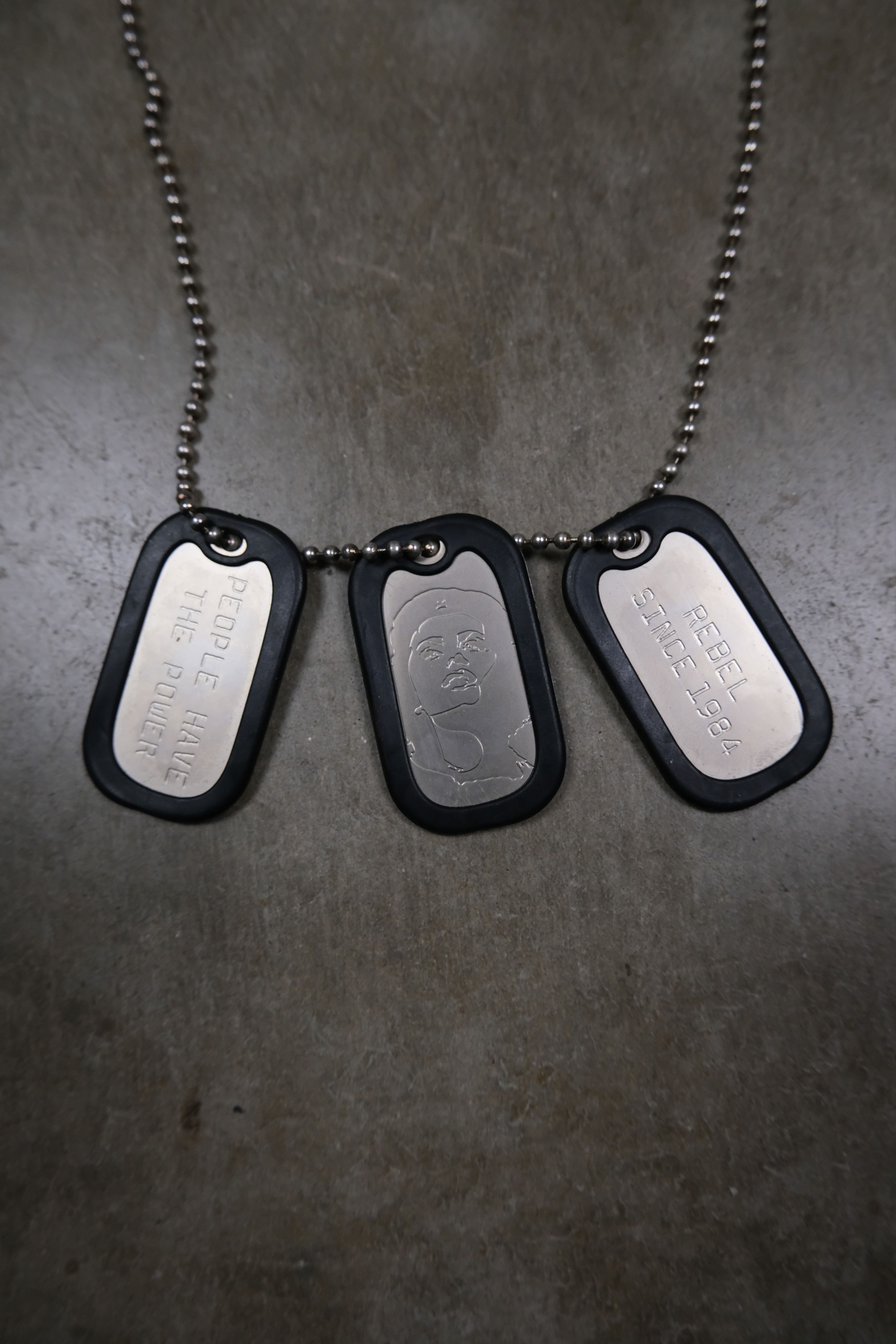 Hysteric Glamour Che Guevara Dog Tag Necklace Size ONE SIZE - 1 Thumbnail