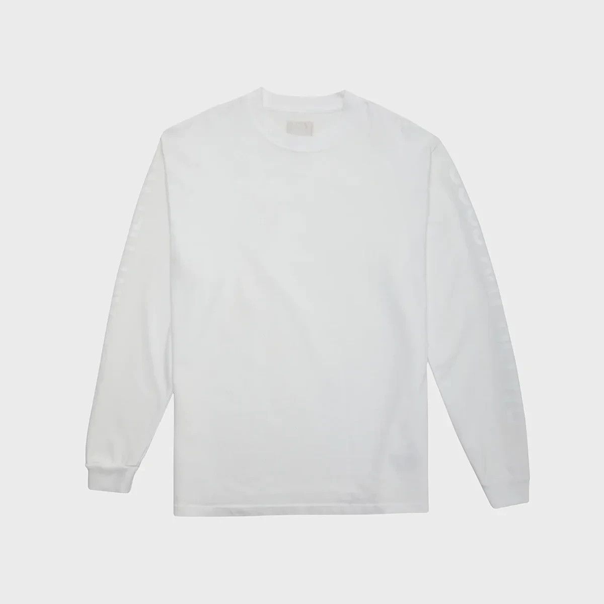 Good Art Hollywood Heavyweight L/S Crew in Optic White