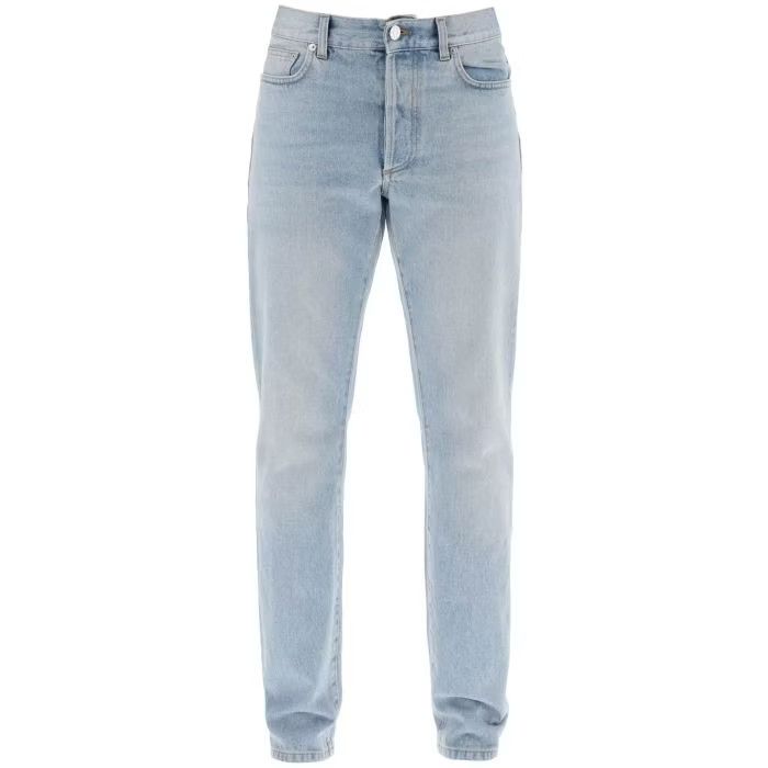 image of Dior O1S22I1N0524 Tapered Jeans In Light Blue, Men's (Size 30)