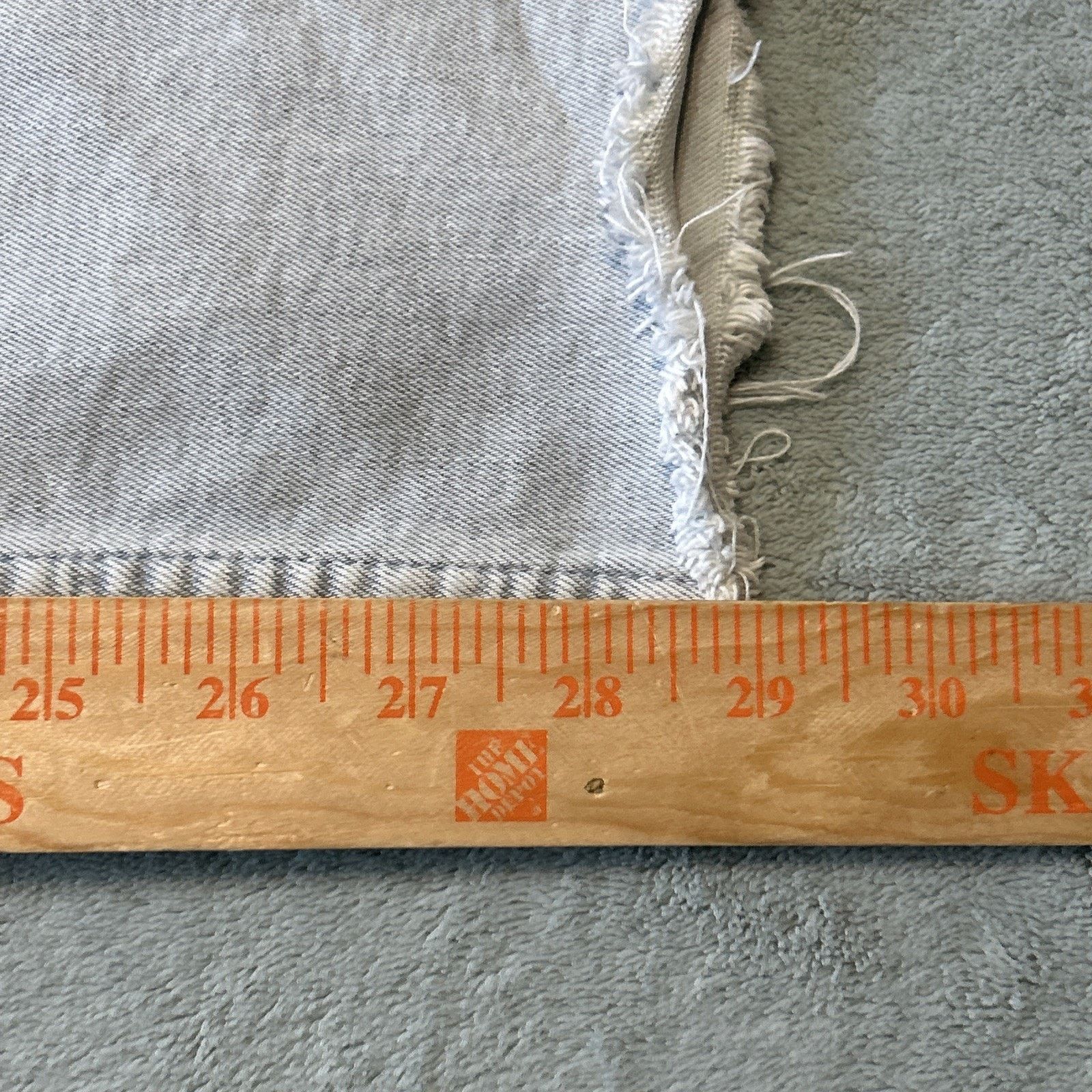 Zara Beyond Baggy Jeans Womens 6 28x29 Zara Hamilton Raw Hem Bagi Size 28" / US 6 / IT 42 - 13 Thumbnail