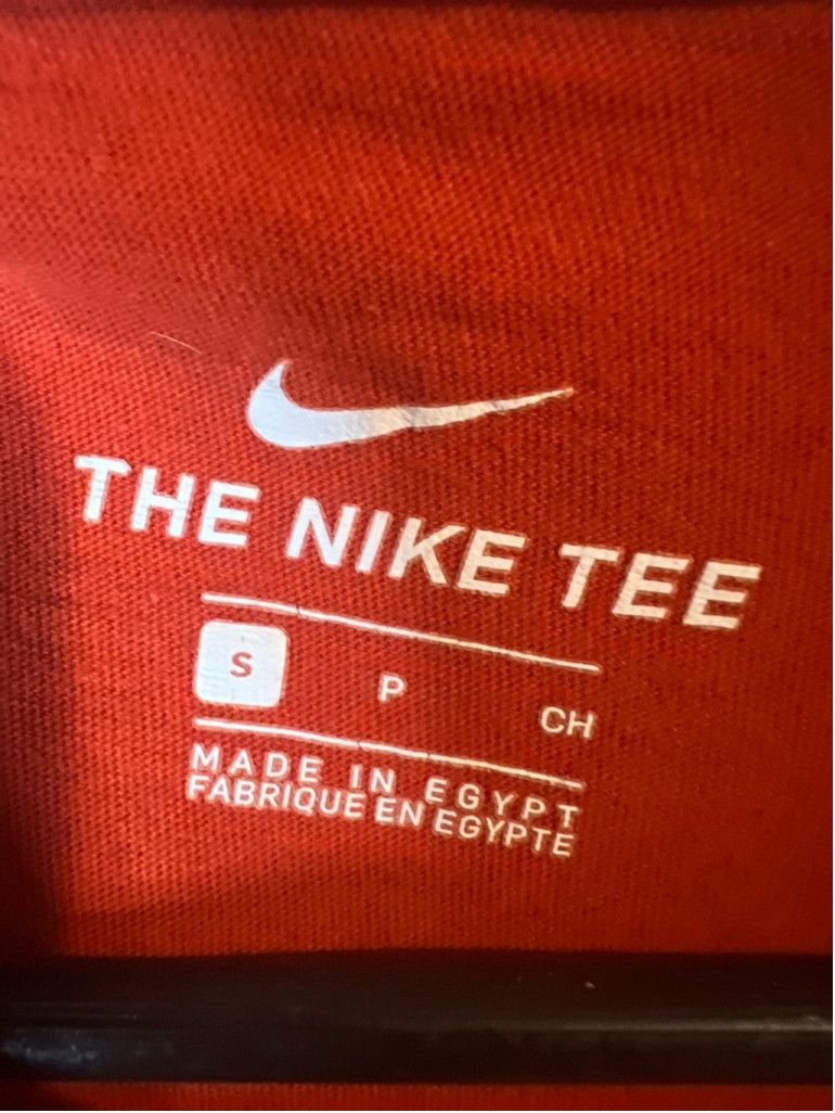 Nike Men's Nike T-Shirt Size S Red Just Do It Size US XXS / EU 40 - 3 Thumbnail
