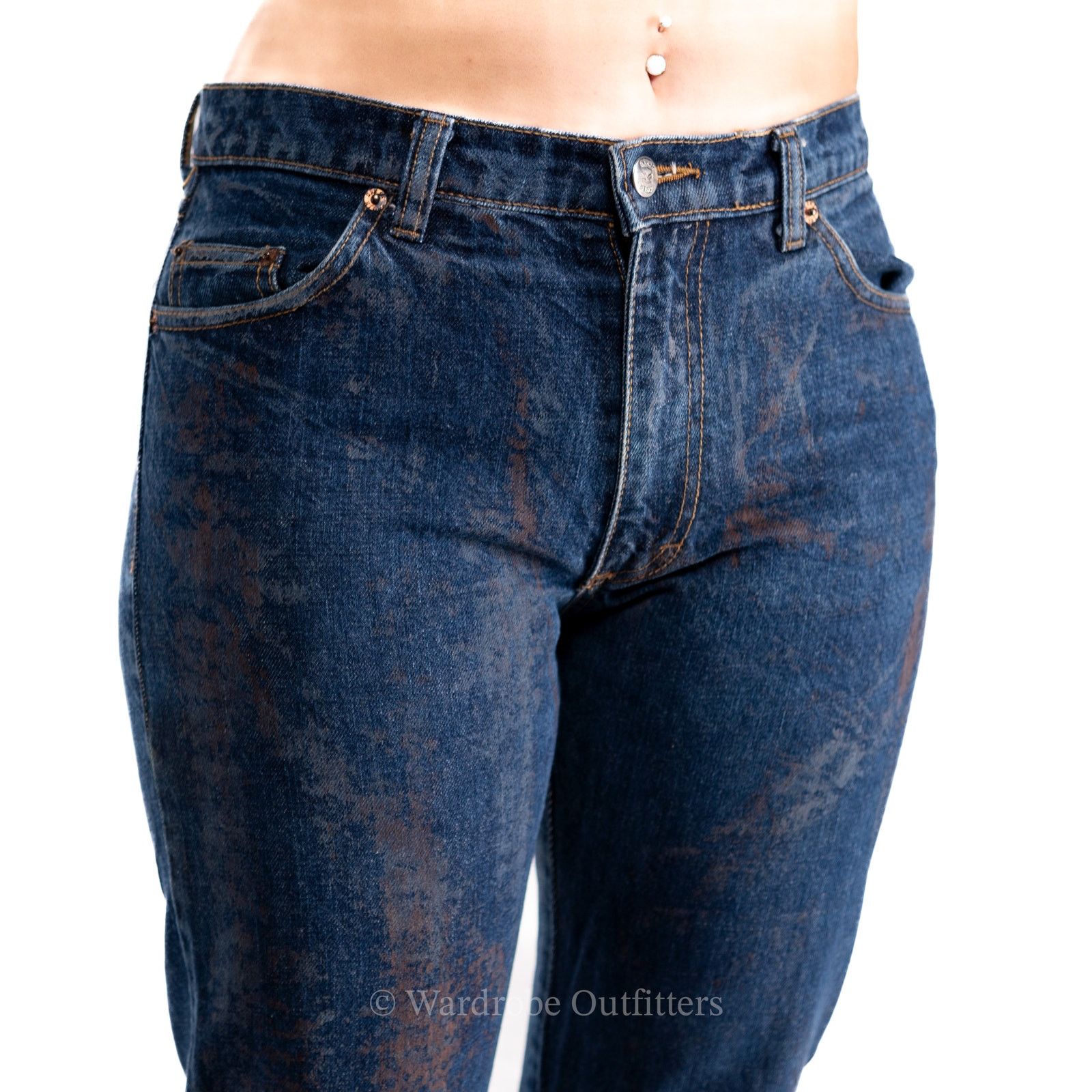 Designer KRUSH Premium Denim Jeans Size US 32 / EU 48 - 8 Thumbnail