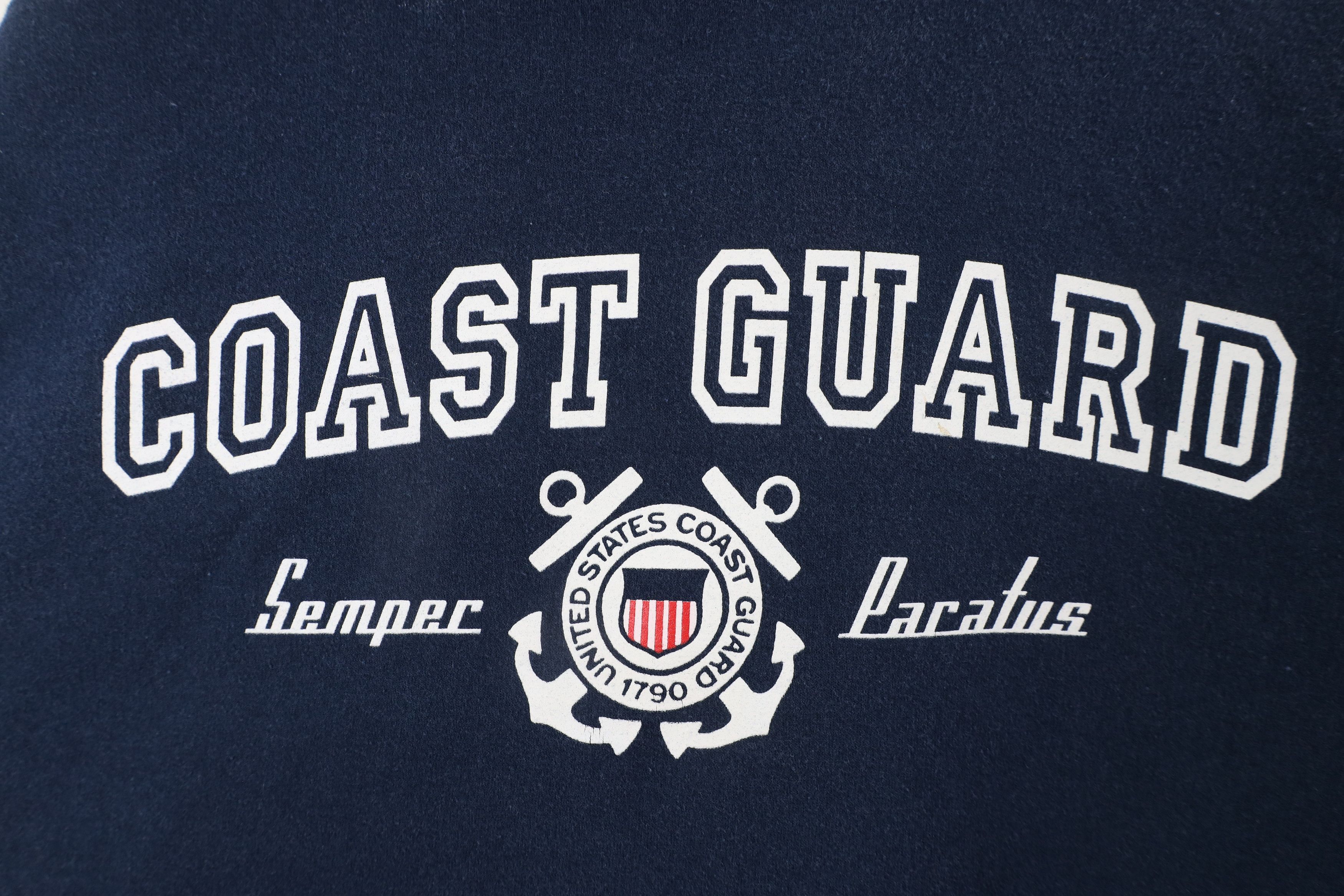 Vintage Vintage Out United States Coast Guard Hoodie Sweatshirt Size US XXL / EU 58 / 5 - 6 Thumbnail