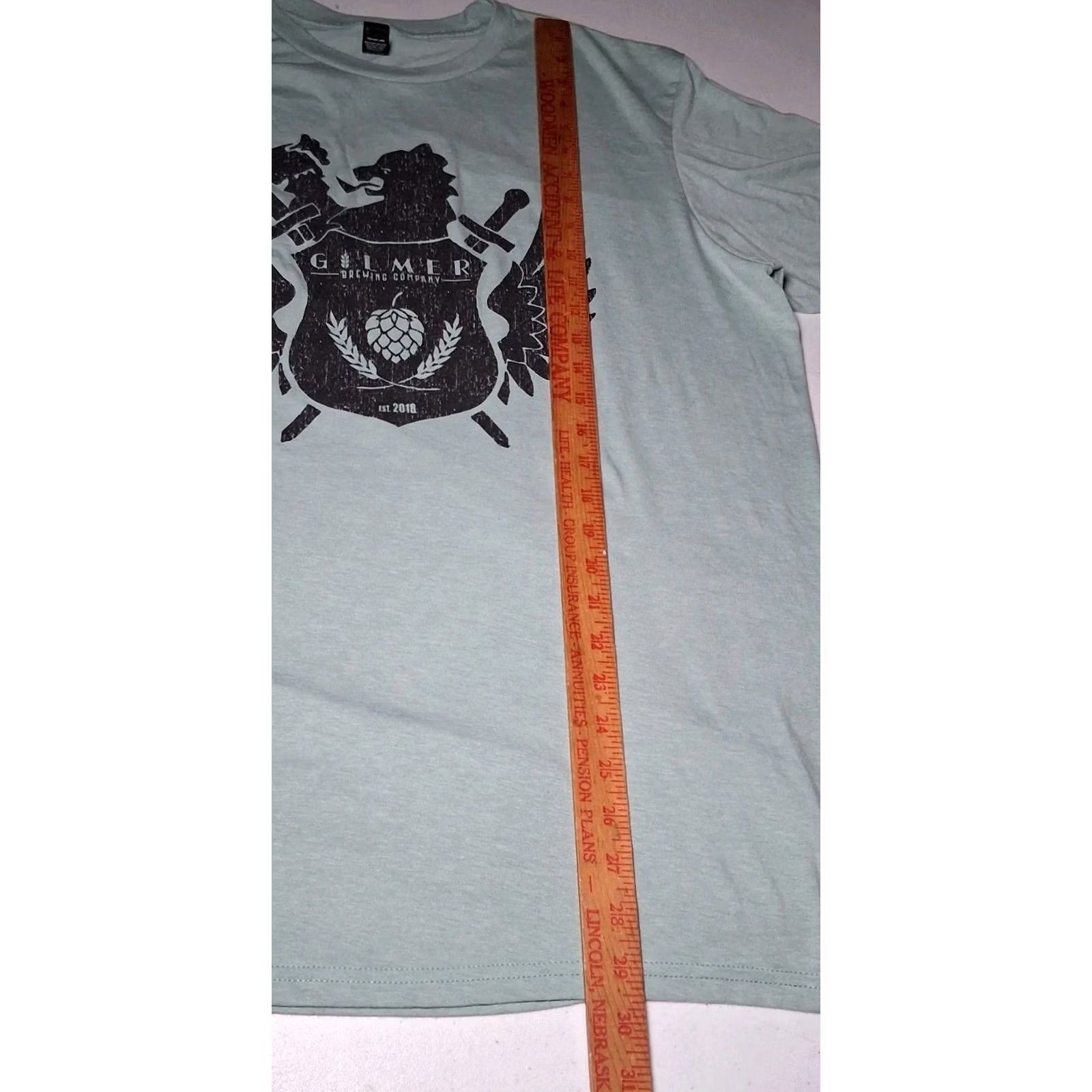 Vintage VINTAGE Gilmer Brewing Company Shirt Men 2XL Green Texas Craft Beer Brewery Hops Barley T-Shirt Crew Neck Short Sleeve graphic District Regular Mens Size US XXL / EU 58 / 5 - 5 Thumbnail