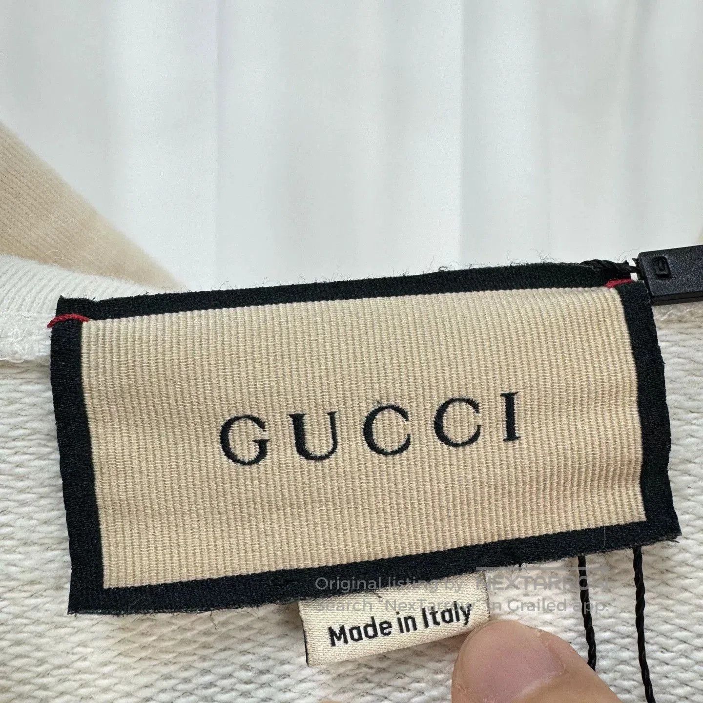 Gucci gucci blind for love hoodie in cream. Size XS / US 0-2 / IT 36-38 - 7 Thumbnail