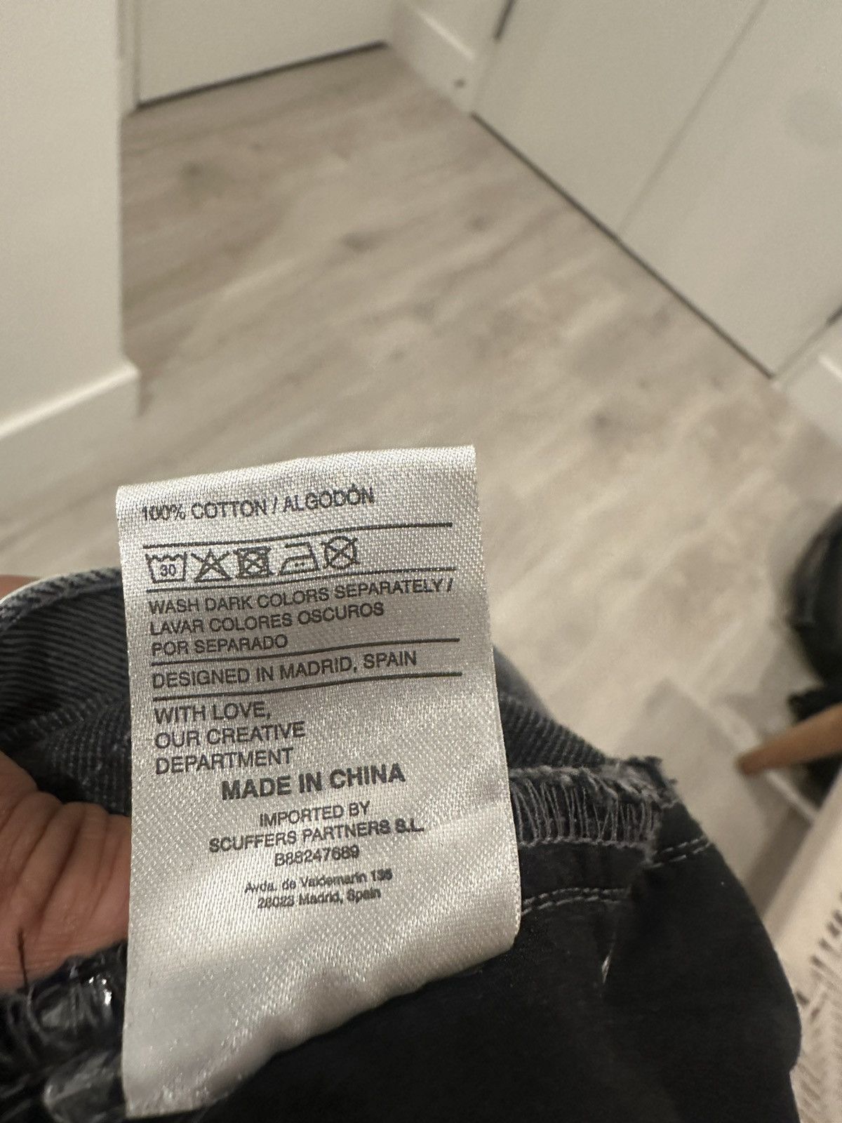 Other Unworn Grey Scuffers Jeans Size 34" / US 12 / IT 48 - 6 Thumbnail