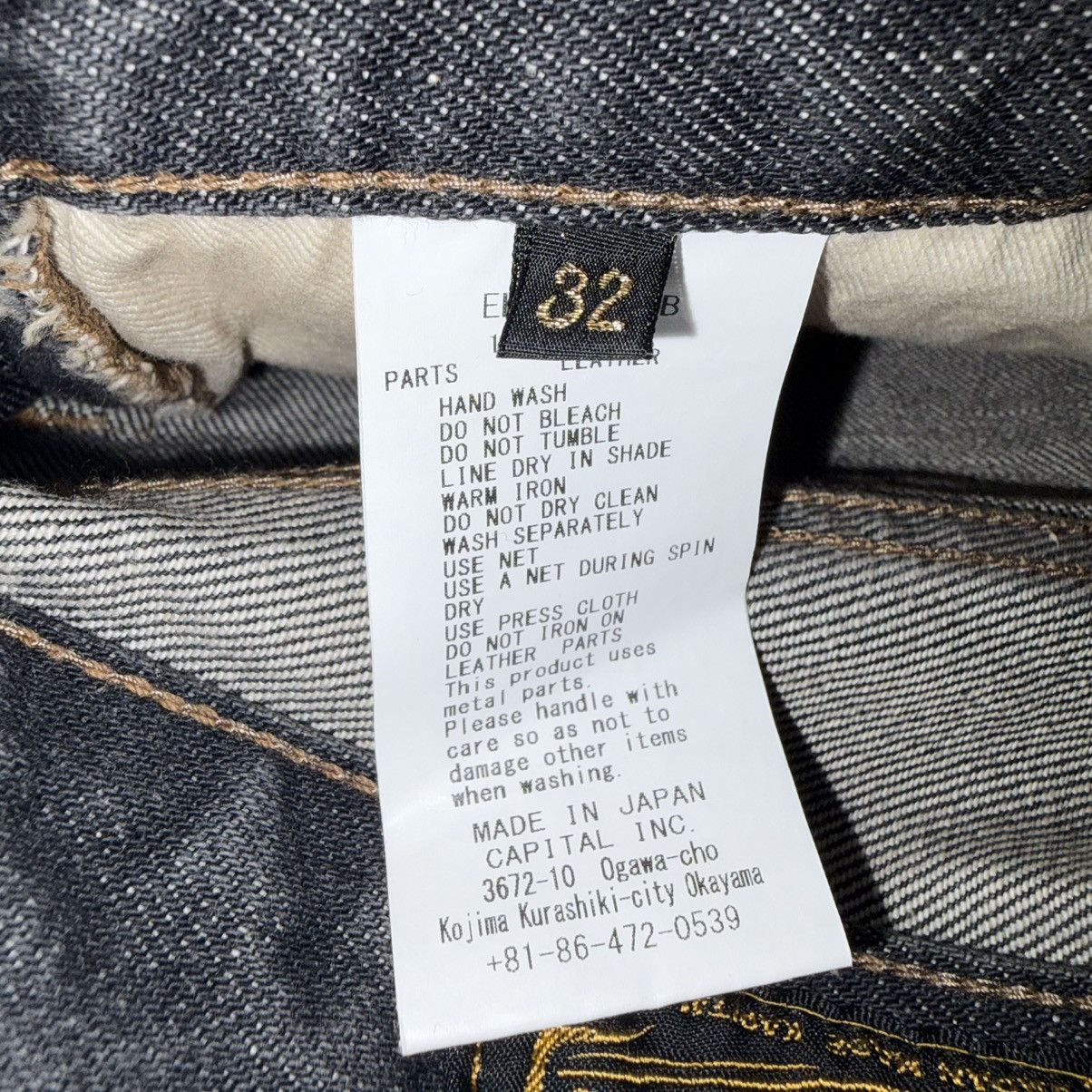 Kapital KAPITAL Studded denim black 32 Size US 32 / EU 48 - 5 Thumbnail