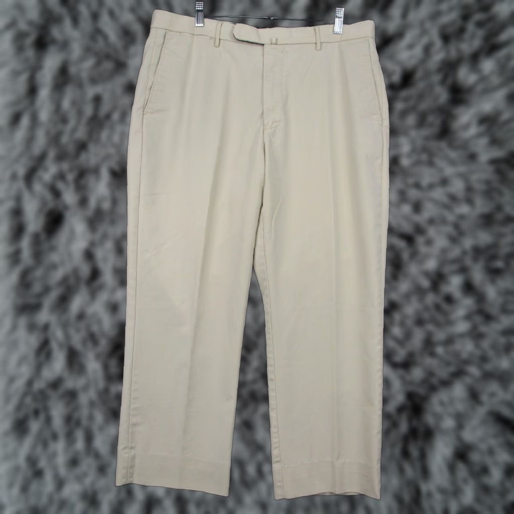 Peter Millar Peter Millar Crown Pants Mens 36 Khaki Pocket Golf Stretch SHORT Shirt? Size US 36 / EU 52 - 1 Thumbnail