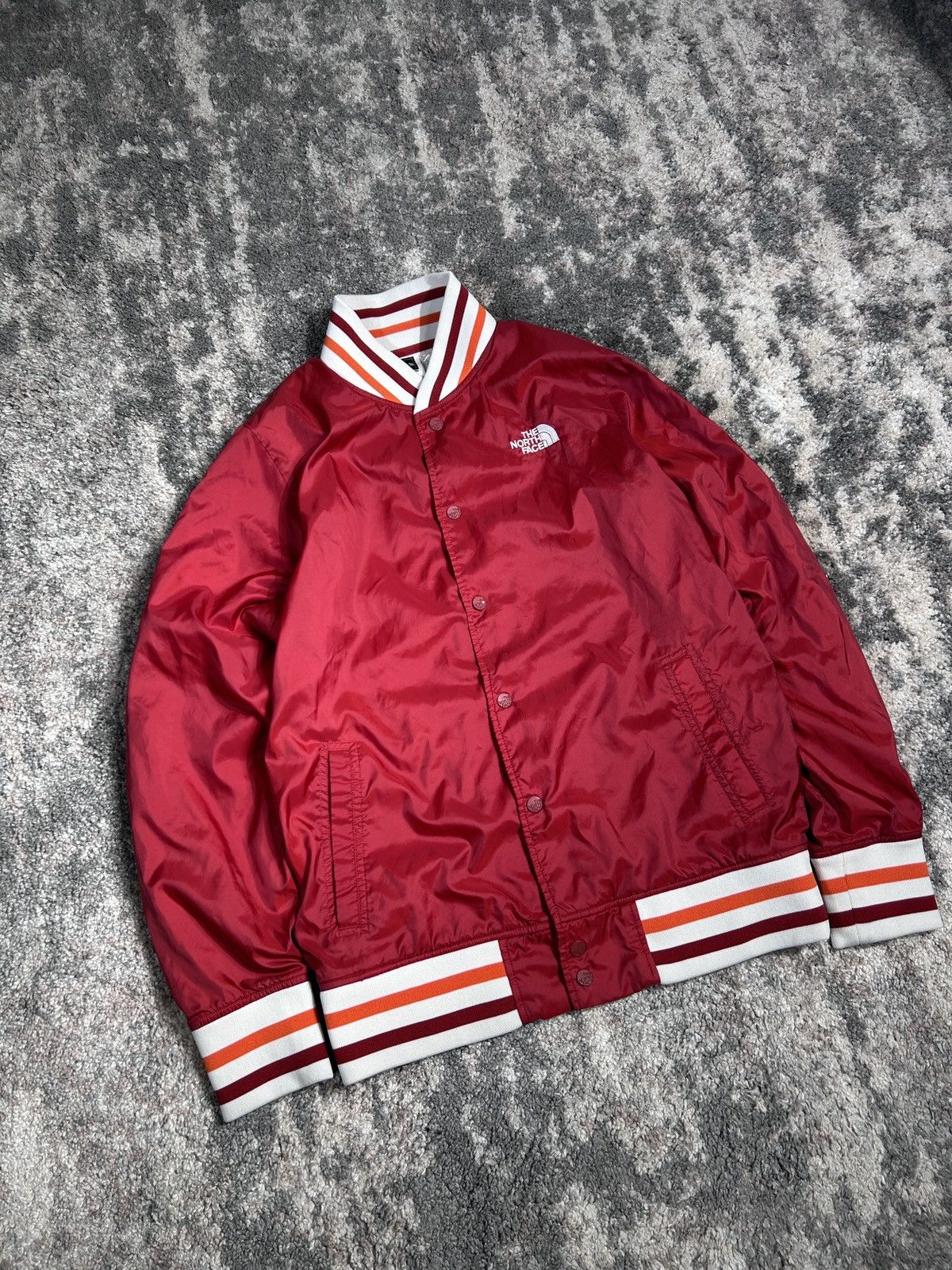 The North Face × Vintage The North Face Varsity Bomber Jacket / S Size US S / EU 44-46 / 1 - 2 Thumbnail