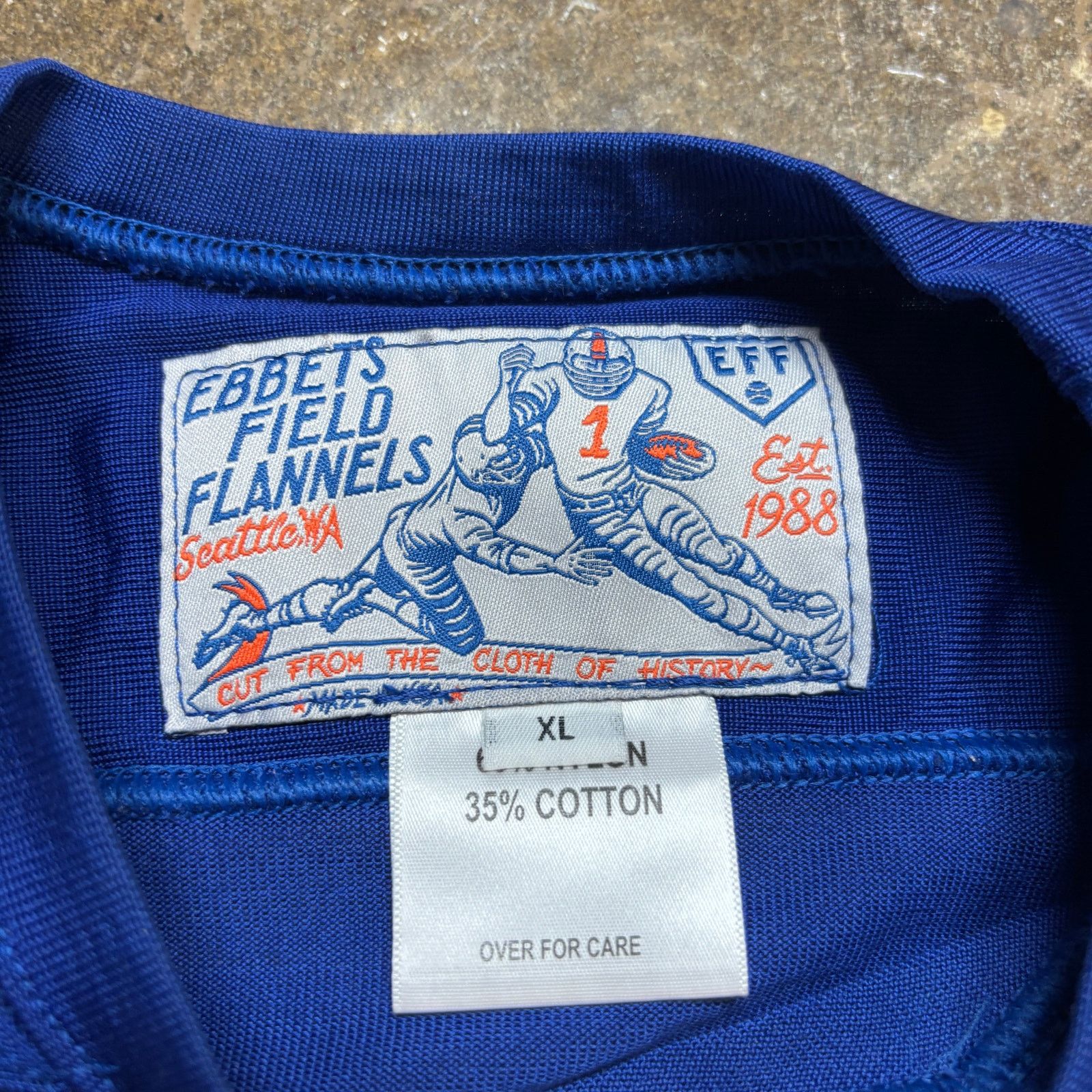 Ebbets Field Flannels Ebbets Field Flannels 1958 Baltimore Colts Lenny Moore XL Size US XL / EU 56 / 4 - 5 Thumbnail