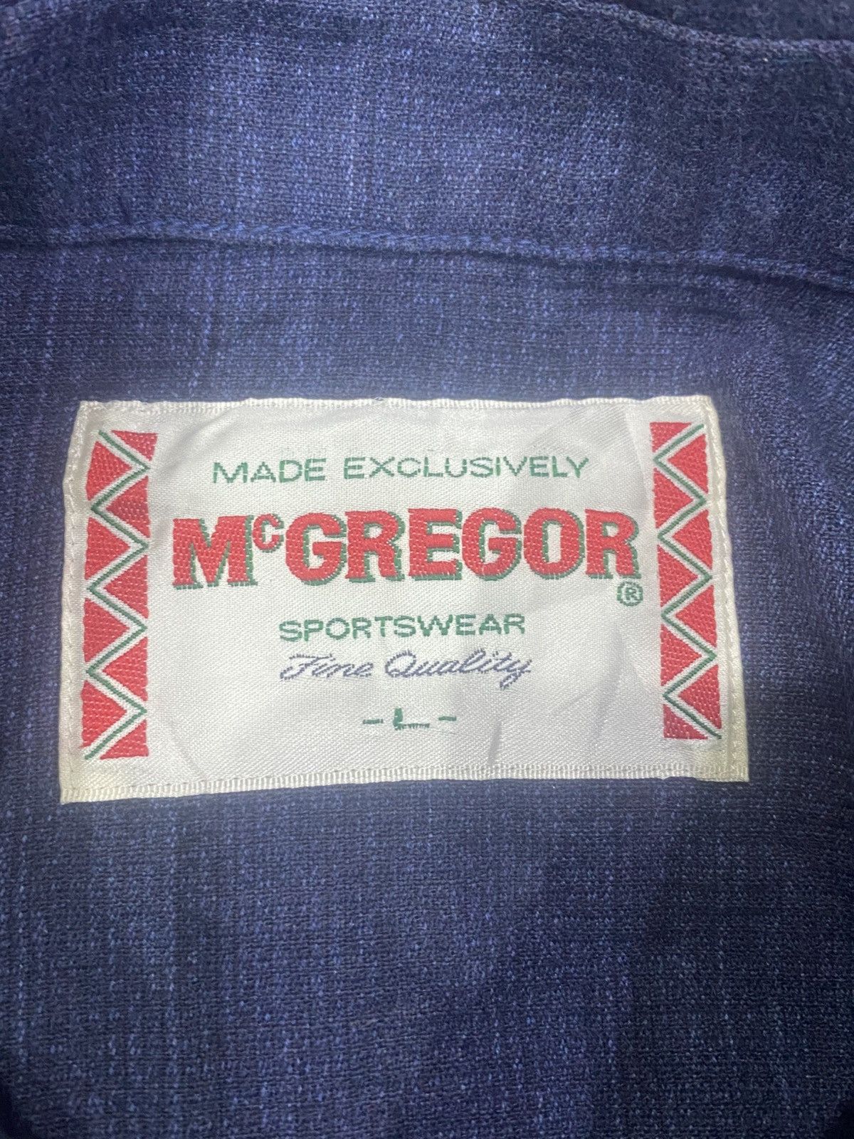 McGregor Vintage McGREGOR Light Zipper Jacket Size US L / EU 52-54 / 3 - 14 Thumbnail