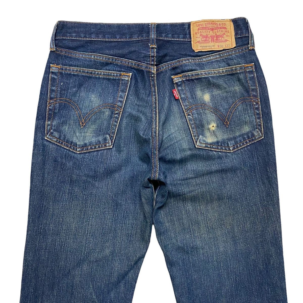 Levi's Vintage Levis 517 Flare Jeans Distressed Size US 30 / EU 46 - 9 Thumbnail