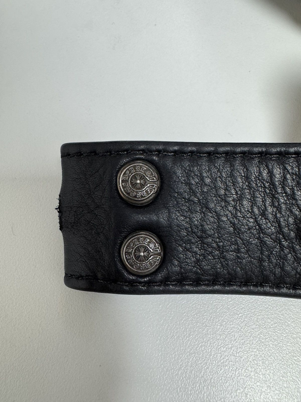 Chrome Hearts Grommet studded belt strap Size 38 - 2 Thumbnail