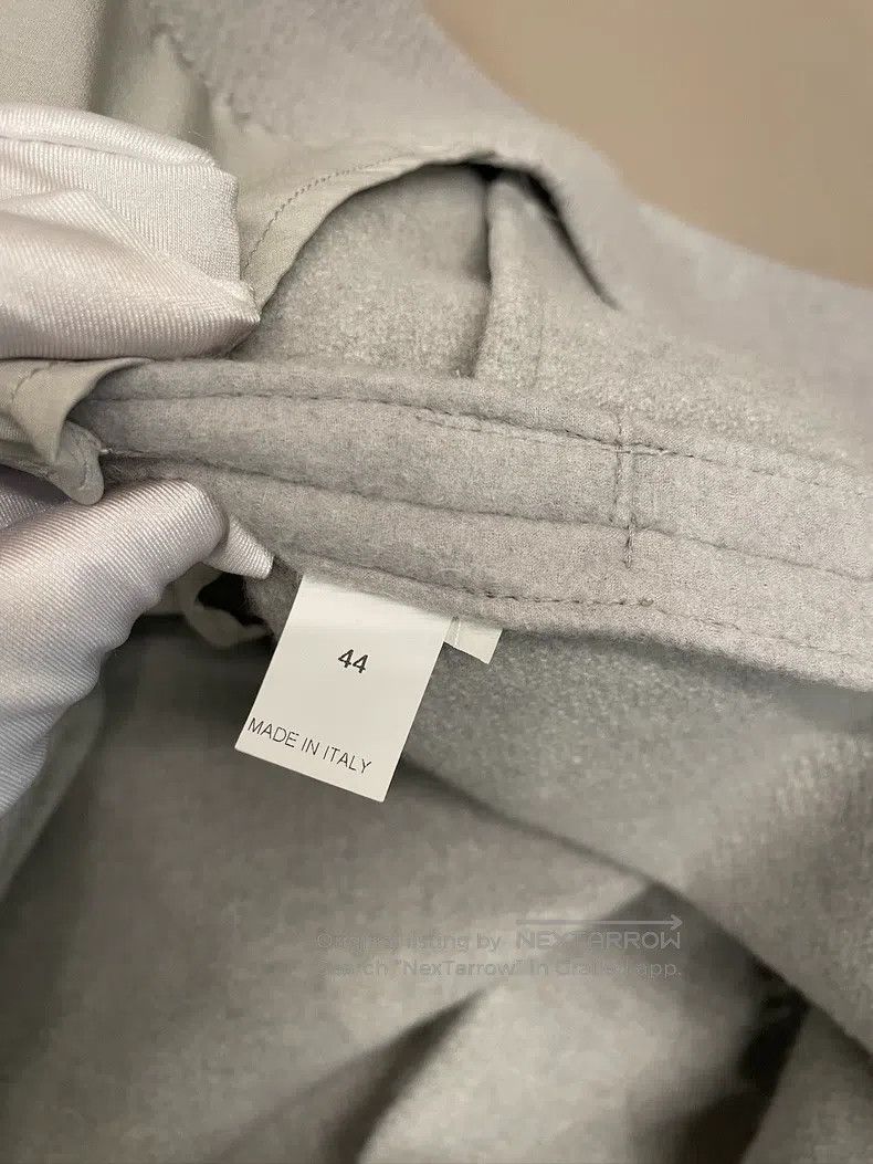 Brunello Cucinelli Brunello Cucinelli Grey wool and cashmere overcoat Size M / US 6-8 / IT 42-44 - 5 Thumbnail