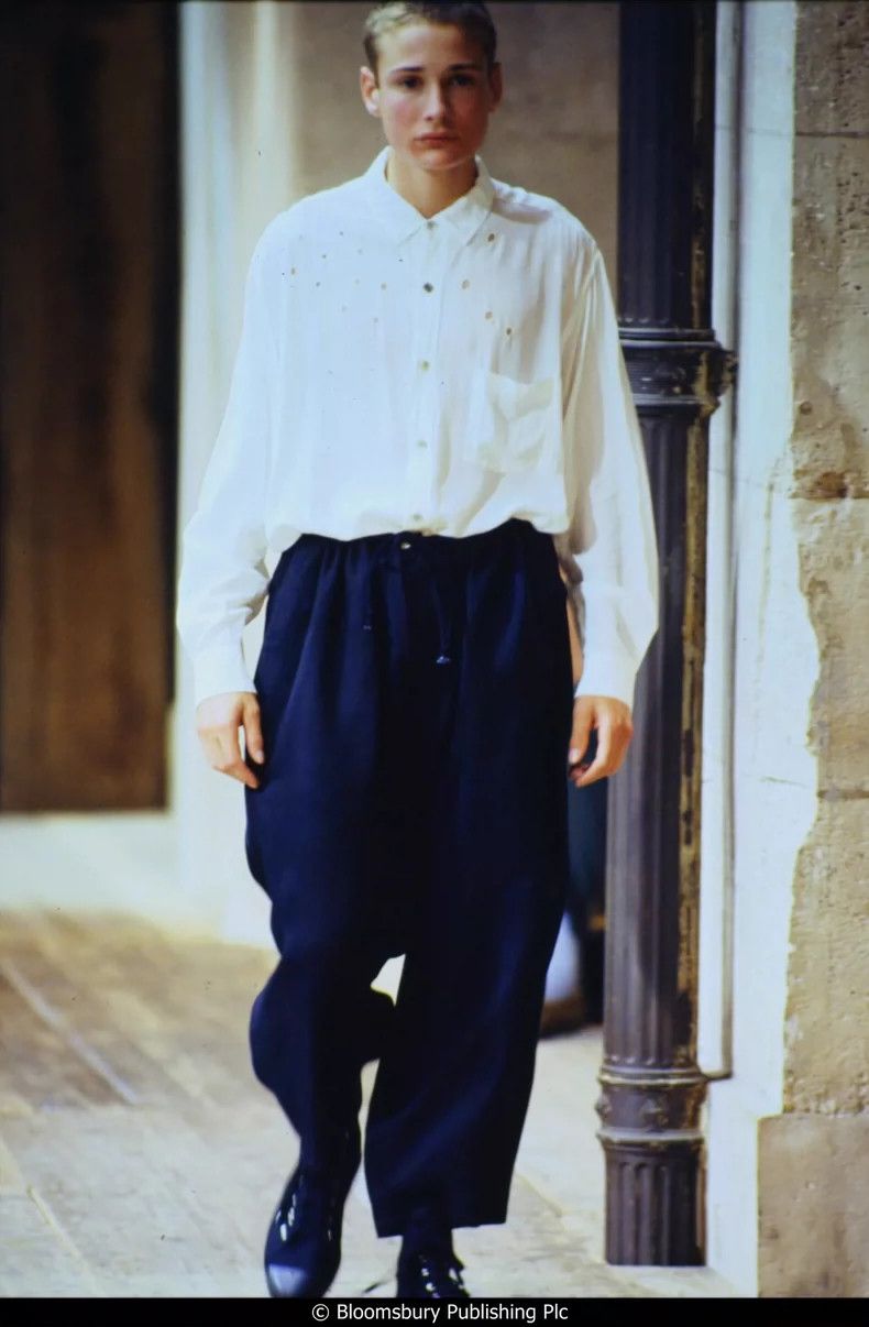 Yohji Yamamoto Yohji Yamamoto 1992SS Bullet Hole Double Pocket Shirt 2505- Size US M / EU 48-50 / 2 - 2 Thumbnail