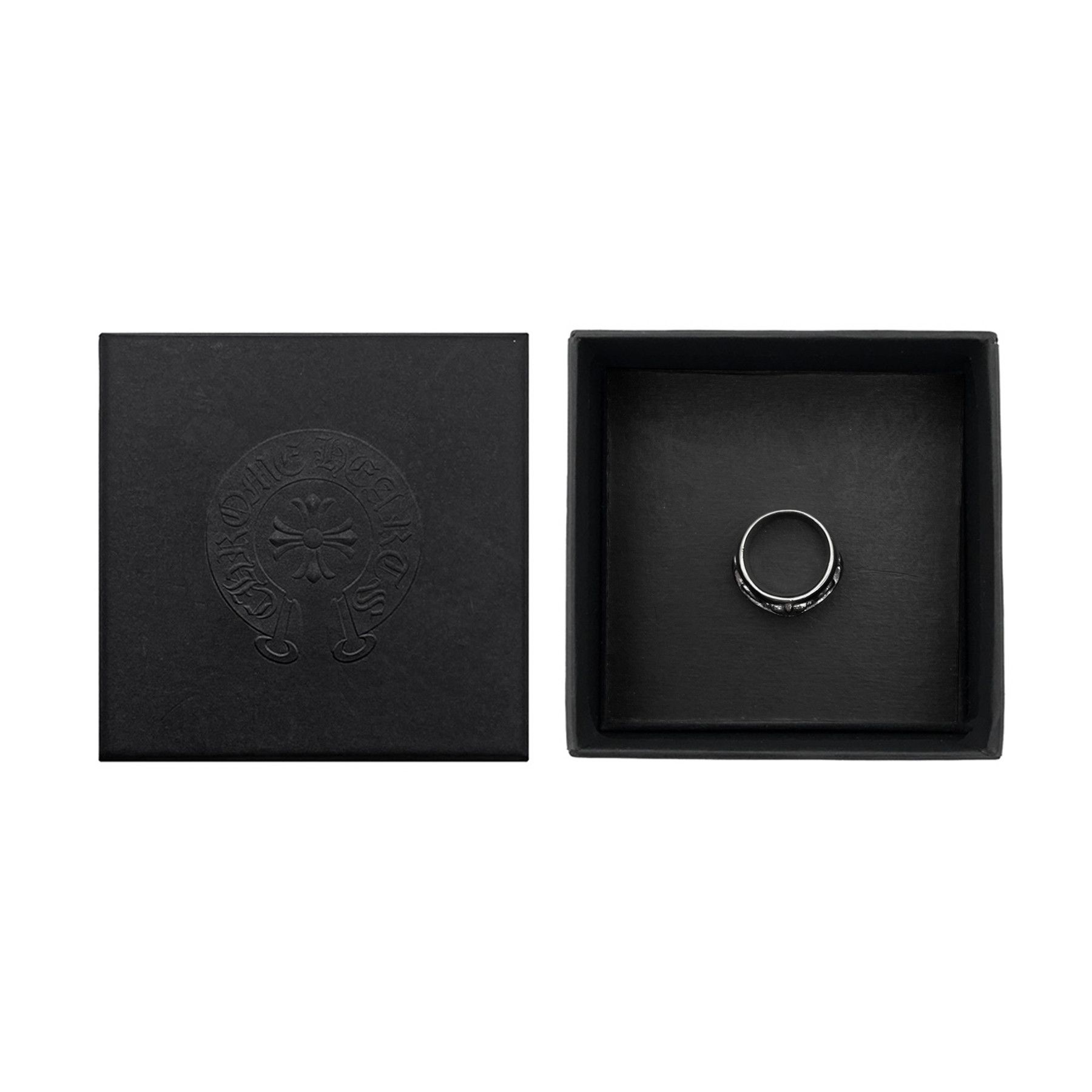 Chrome Hearts Chrome Hearts 18K White Gold Diamonds Keeper Ring Size ONE SIZE - 4 Thumbnail