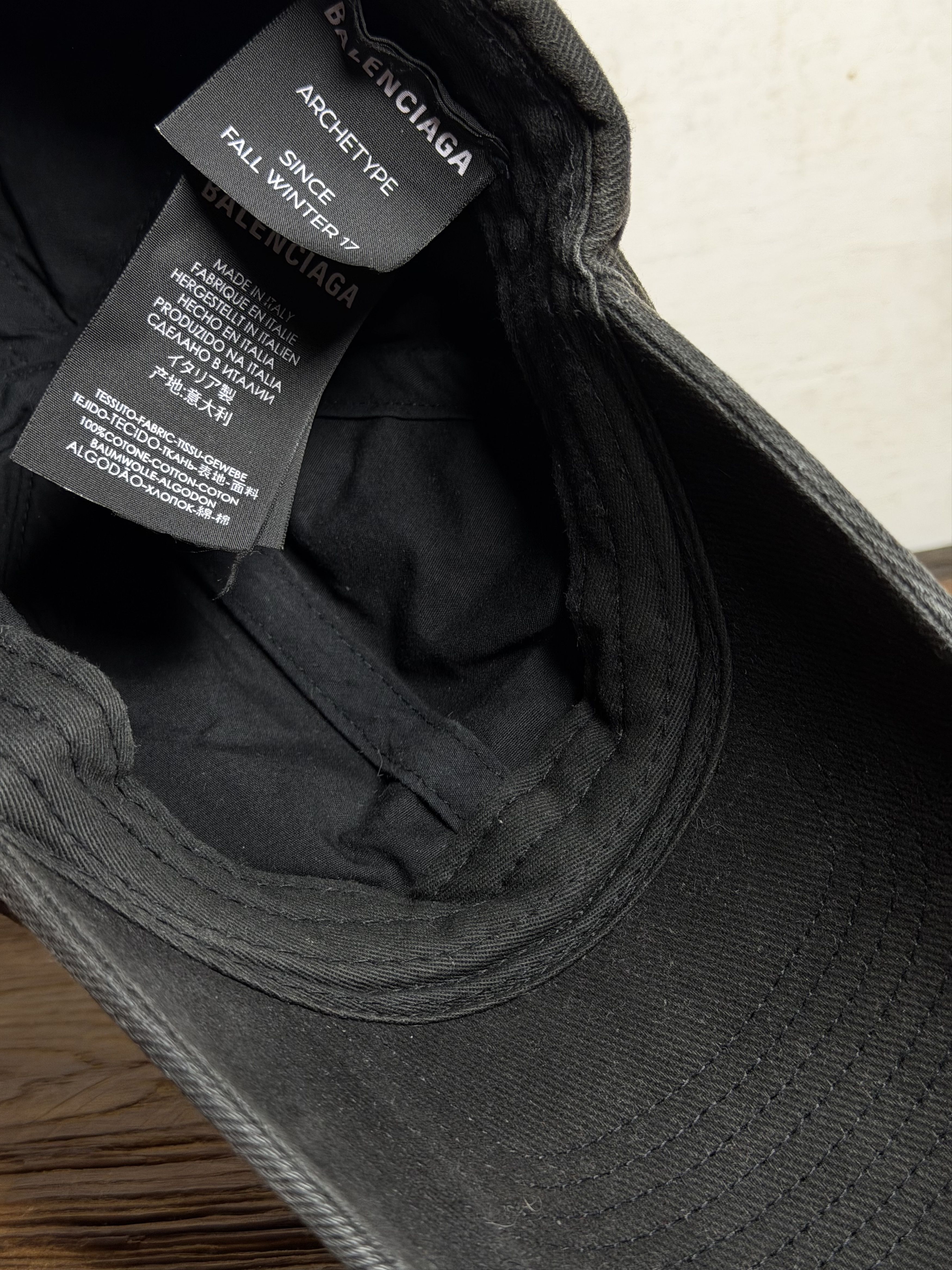 Balenciaga Balenciaga Logo Baseball Cap Size ONE SIZE - 8 Thumbnail