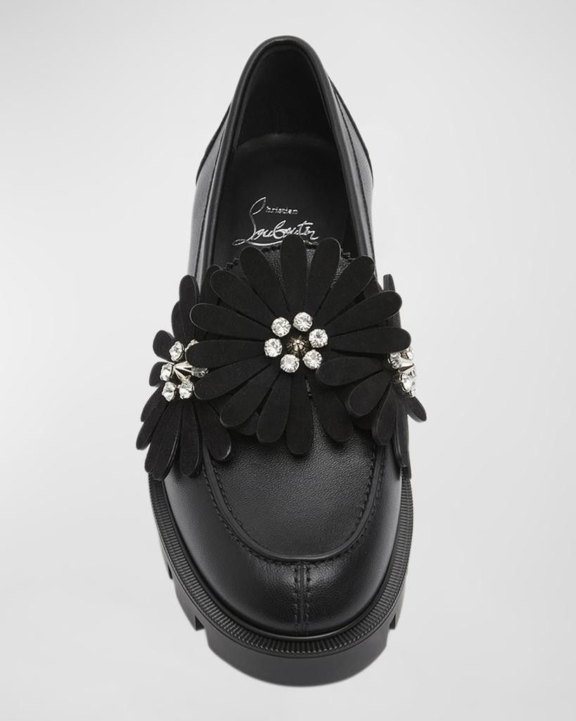 Christian Louboutin o1w1db10725 Loafers in Black Size US 6 / IT 36 - 4 Thumbnail