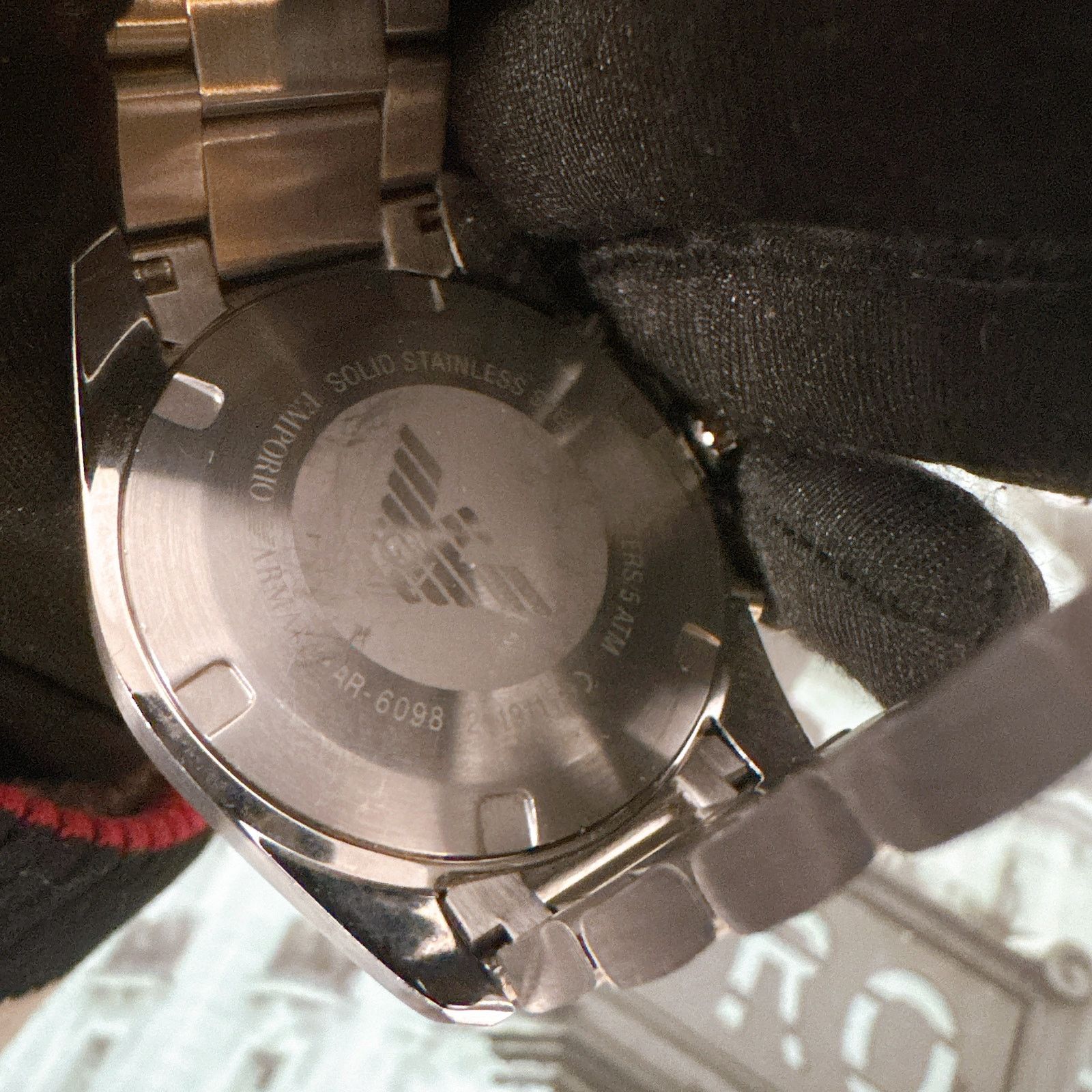 Emporio Armani Emporio Armani AR6098 Sigma Chronograph Watch For Men Size ONE SIZE - 5 Thumbnail
