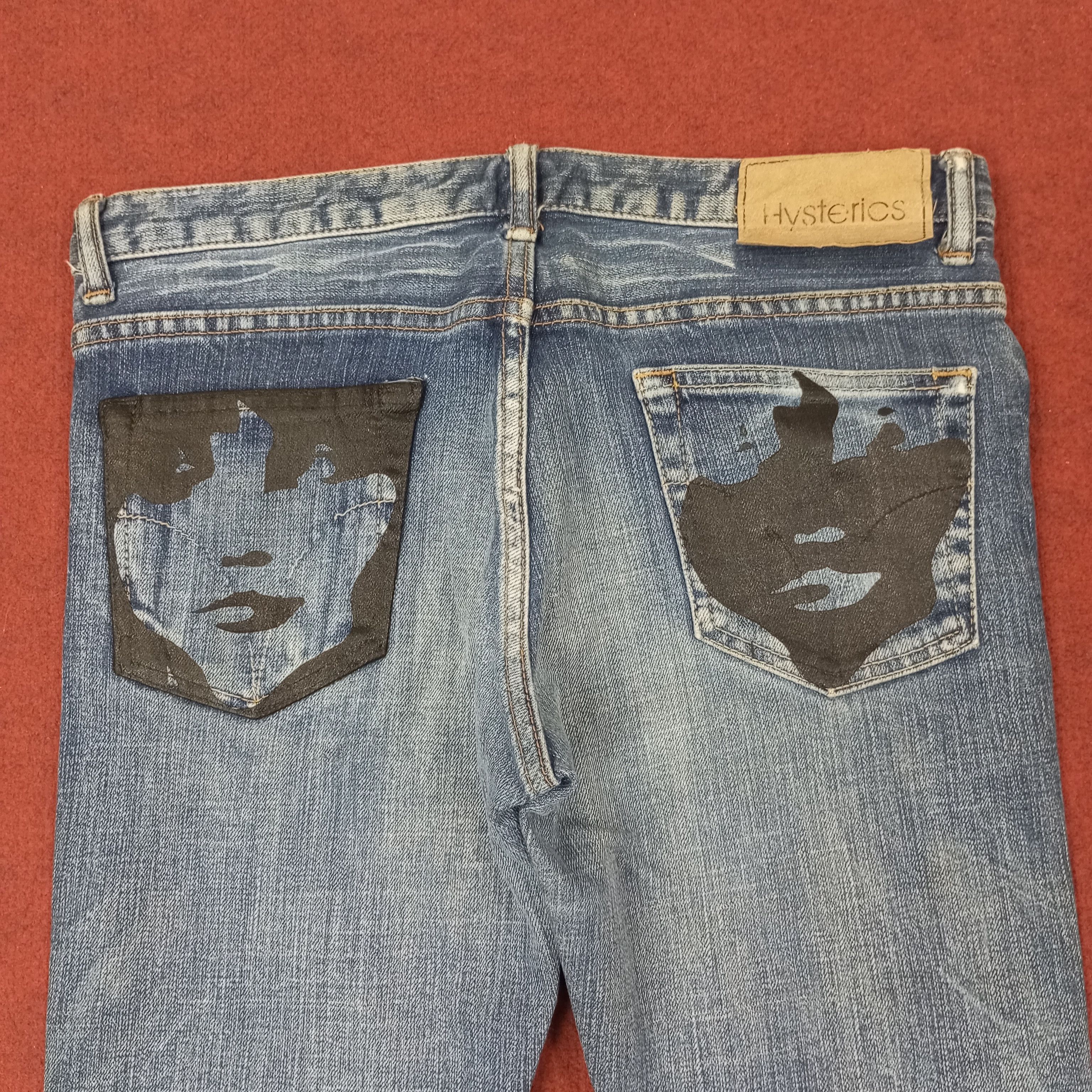 Hysteric Glamour Vintage Hysteric Glamour Japanese Brand Custom Jeans c244n26 Size 30" / US 8 / IT 44 - 2 Thumbnail