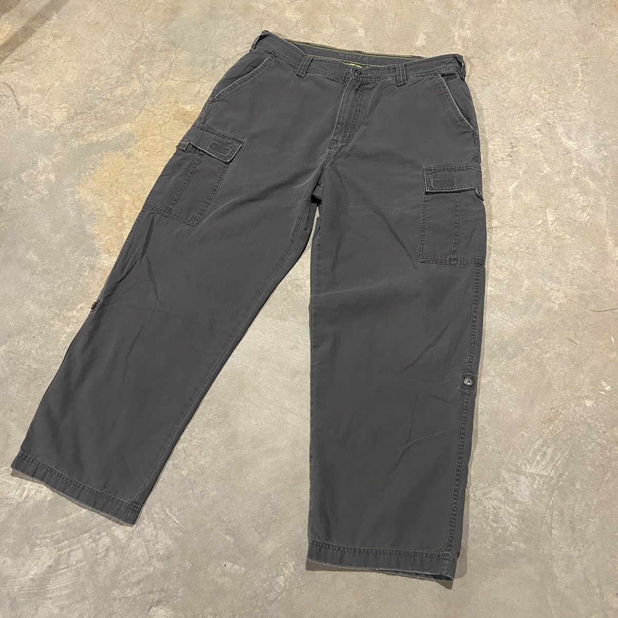 The North Face × Vintage Essential Vintage Y2K The North Face Cargo Pocket Work Pants Size US 35 - 2 Thumbnail