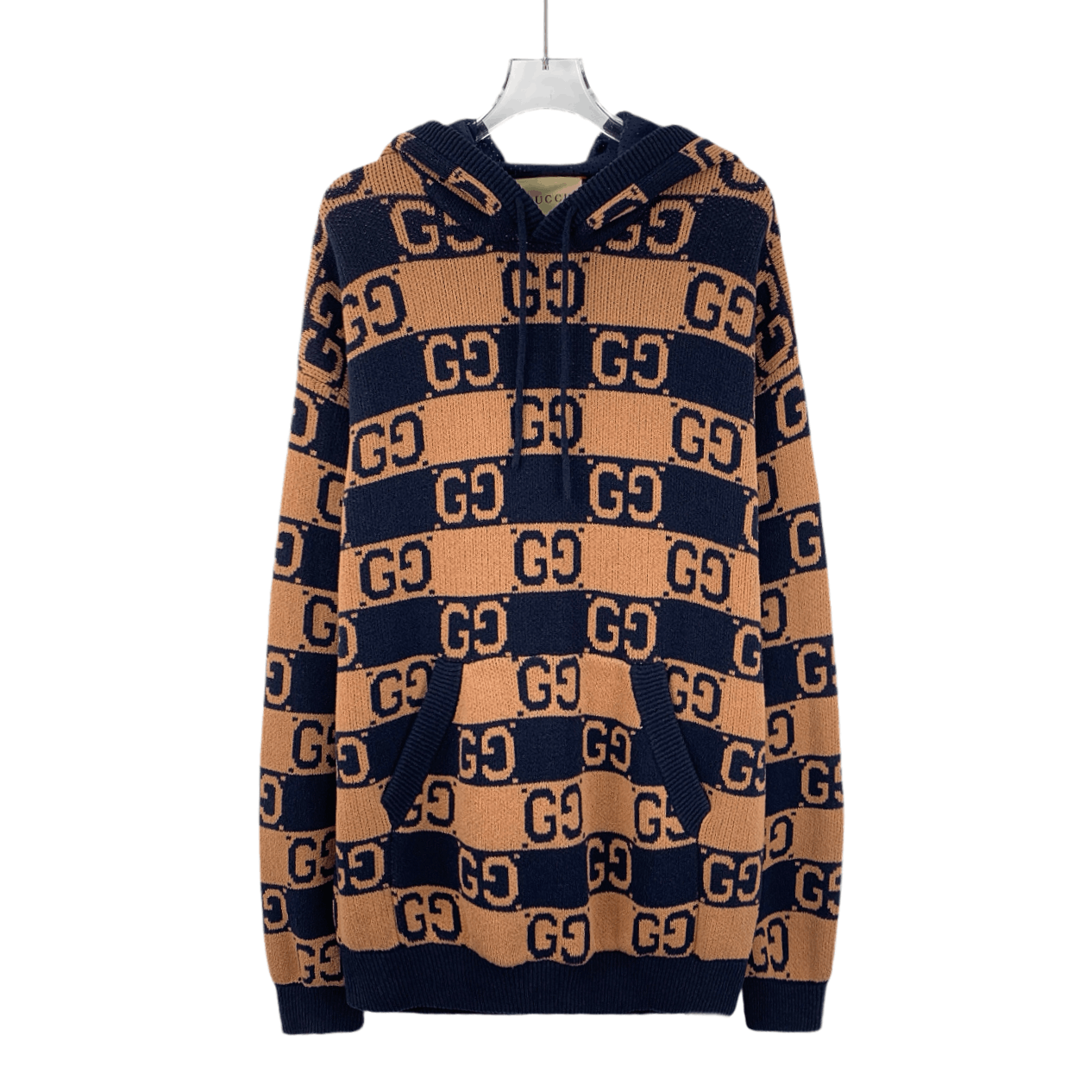 Gucci Gucci Knit Hoodie Colorblock Logo Jacquard (Size S Size US S / EU 44-46 / 1 - 1 Thumbnail