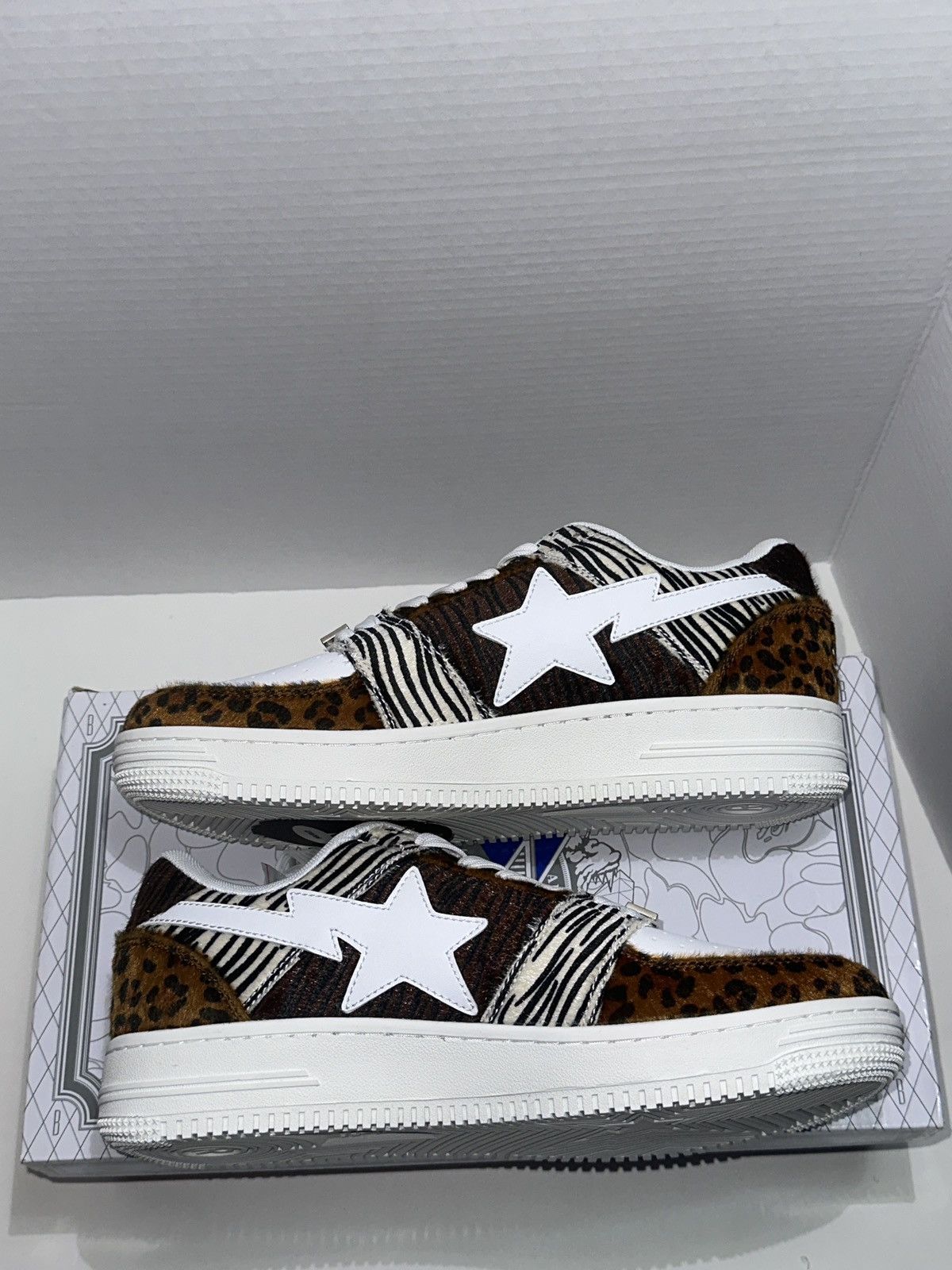 Bape BAPE Animal Mix Bapesta DS US10 Size US 10 / EU 43 - 3 Thumbnail