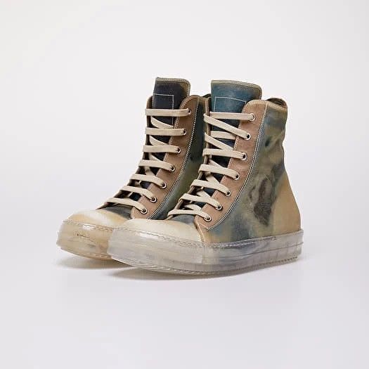 Rick Owens Rick Owens SS19 Babel No Cap High Top Transparent Leather Size US 12 / EU 45 - 1 Thumbnail