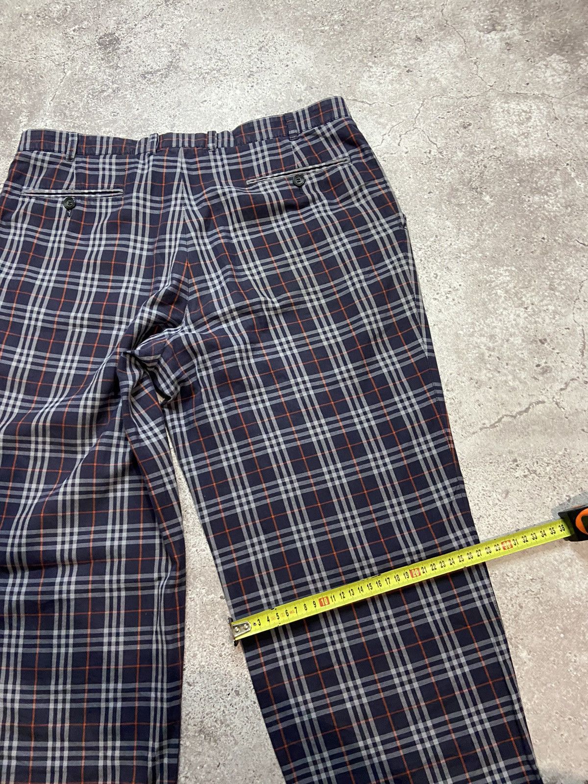 Burberry × Designer Vintage Burberrys pant nova check Size US 36 / EU 52 - 9 Thumbnail