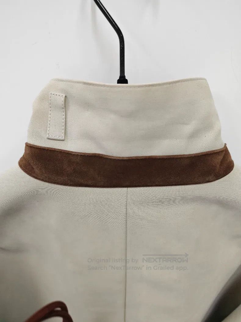 Loro Piana Loro Piana Men's Beige Windbreaker Jacket Size US XS / EU 42 / 0 - 4 Thumbnail