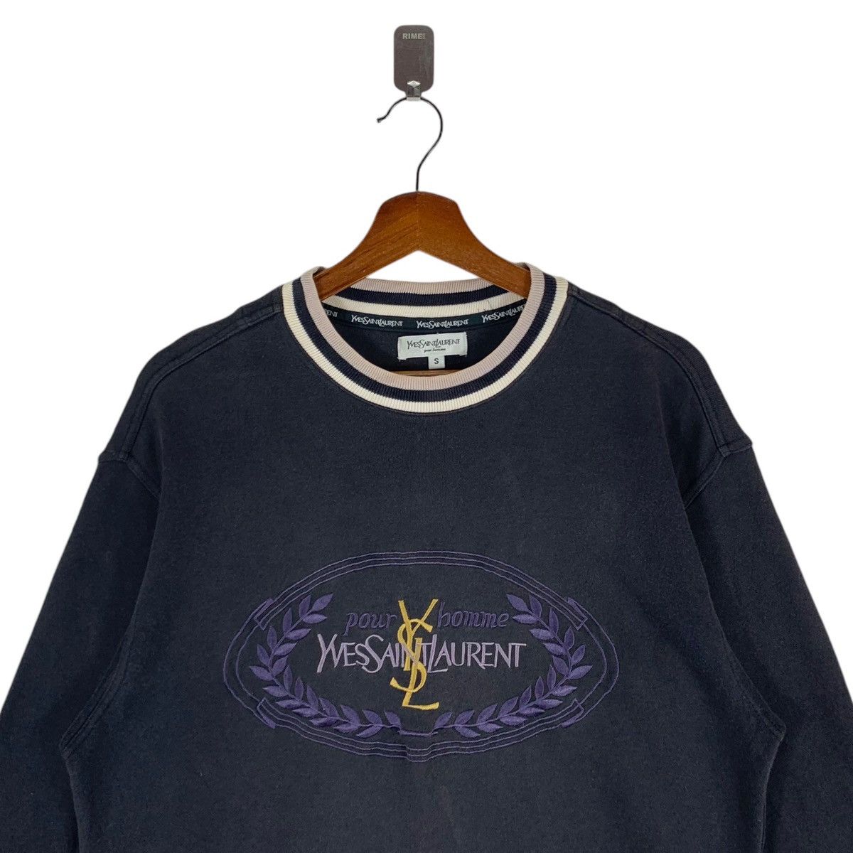 Yves Saint Laurent VINTAGE YVES SAINT LAURENT YSL SWEATSHIRT Size US S / EU 44-46 / 1 - 2 Thumbnail