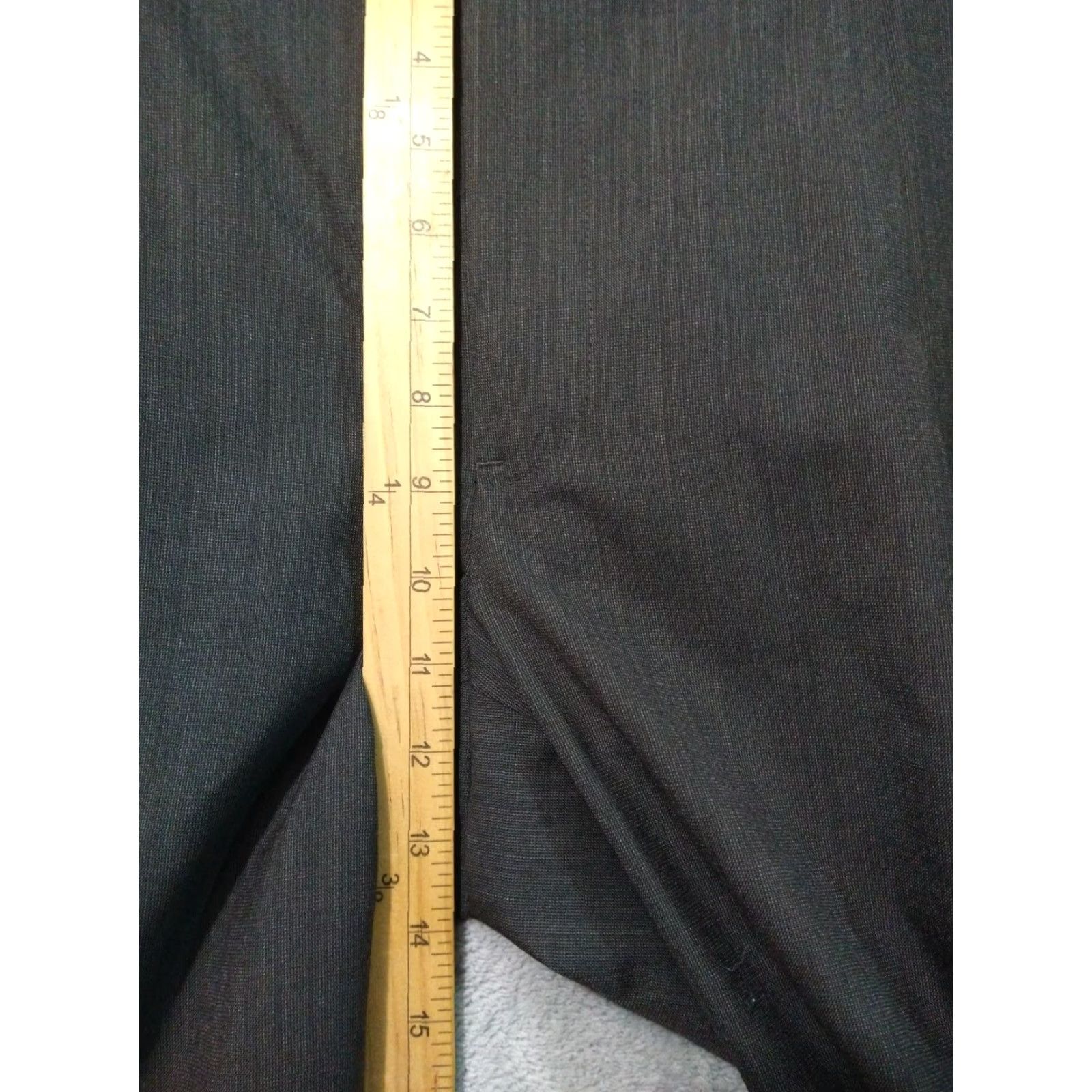Brooks Brothers Brooks Brothers Dress Pants 36x32 Brown Wool Pleated Tapered Cuffed Mens Size US 36 / EU 52 - 4 Thumbnail