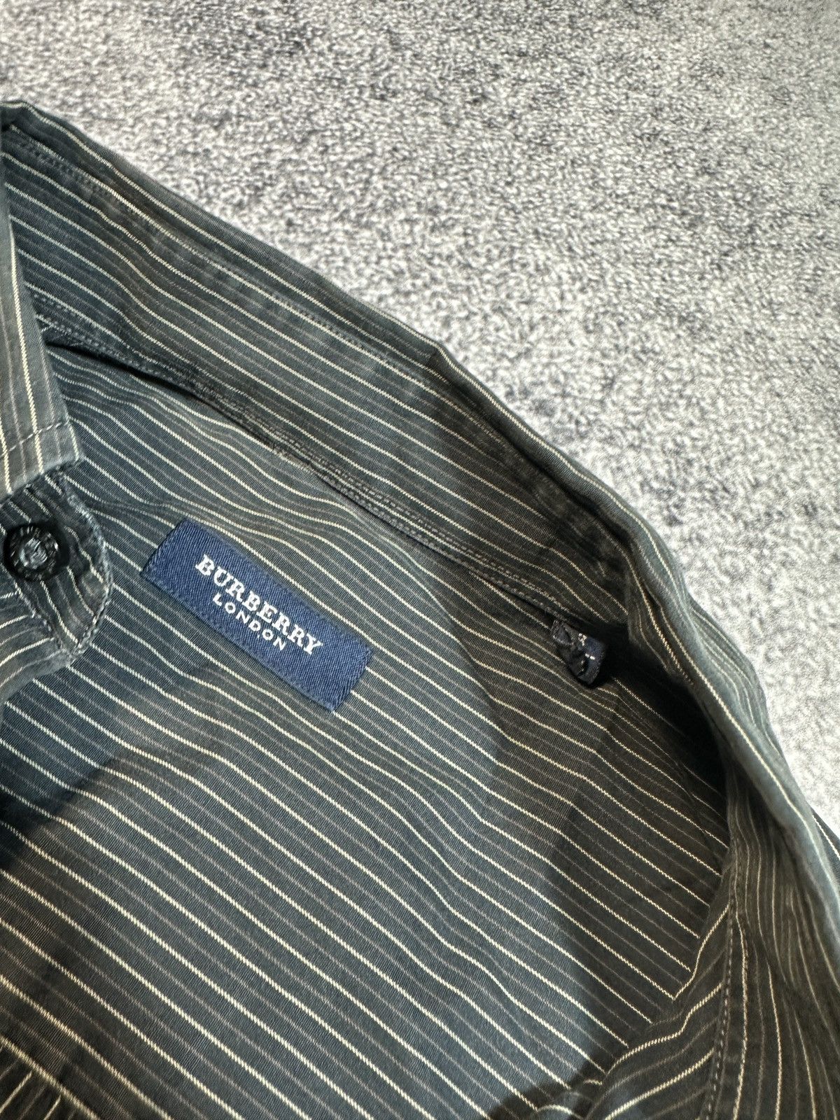 Burberry Vintage Burberry Luxury Button Up Shirts Streetwear Rare XXL Size US XXL / EU 58 / 5 - 3 Thumbnail